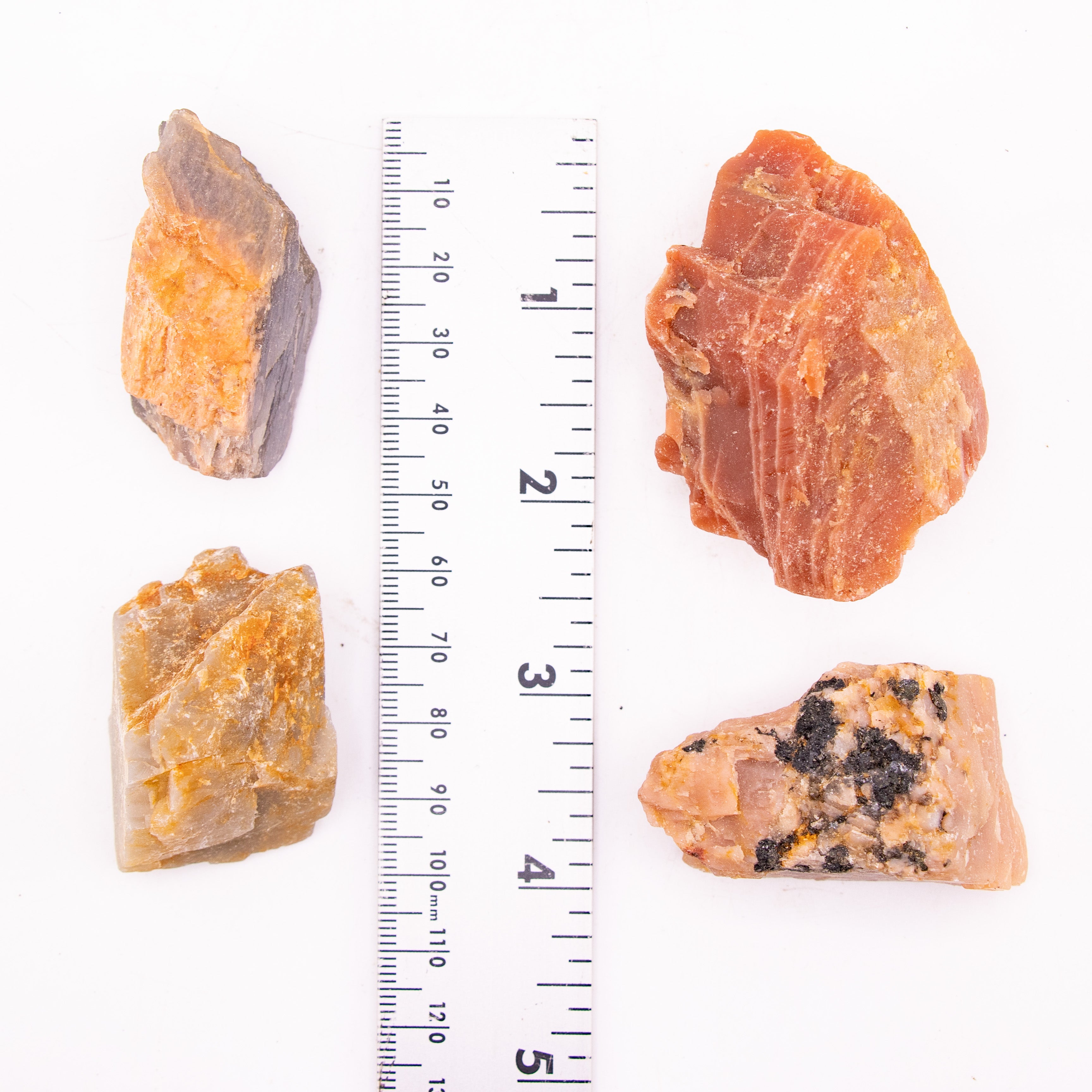 Beige Moonstone Rough Stone, 3-5cm, 20 Pieces in a Pack, #042