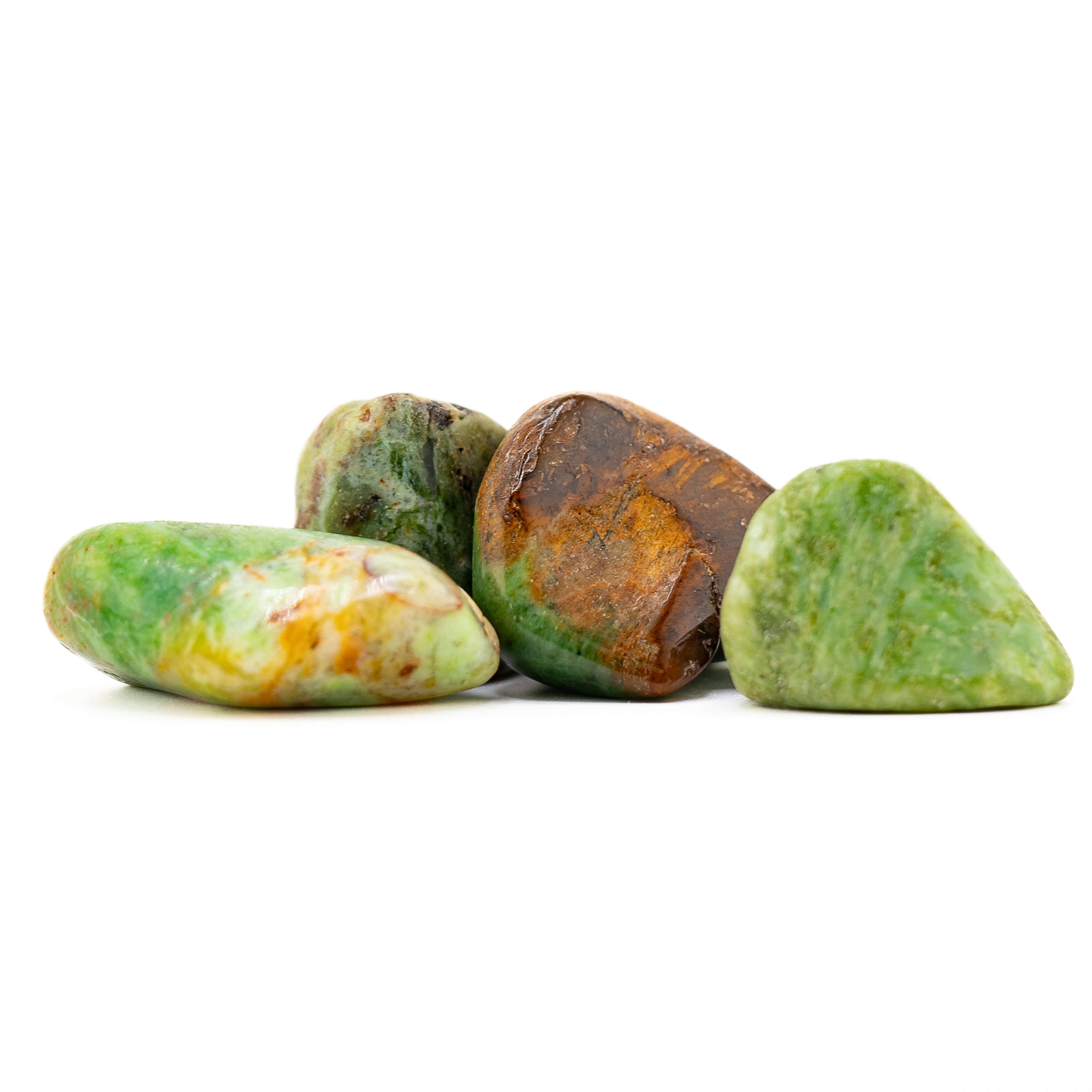Chrysoprase Tumbled Stone, 2-3cm, 1 Lb