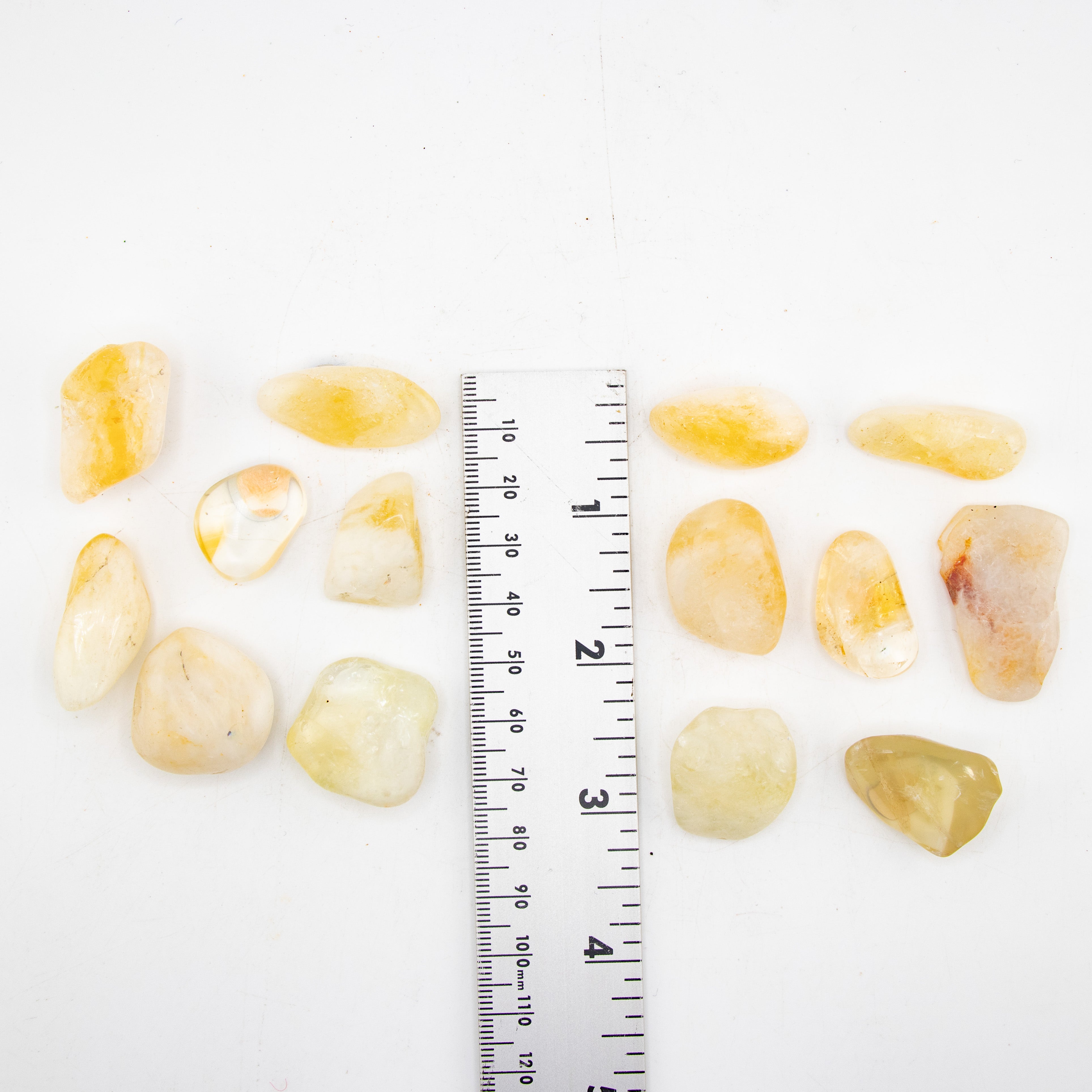 Citrine Tumbled Stone, 2-3cm, Quality B, 1 Lb