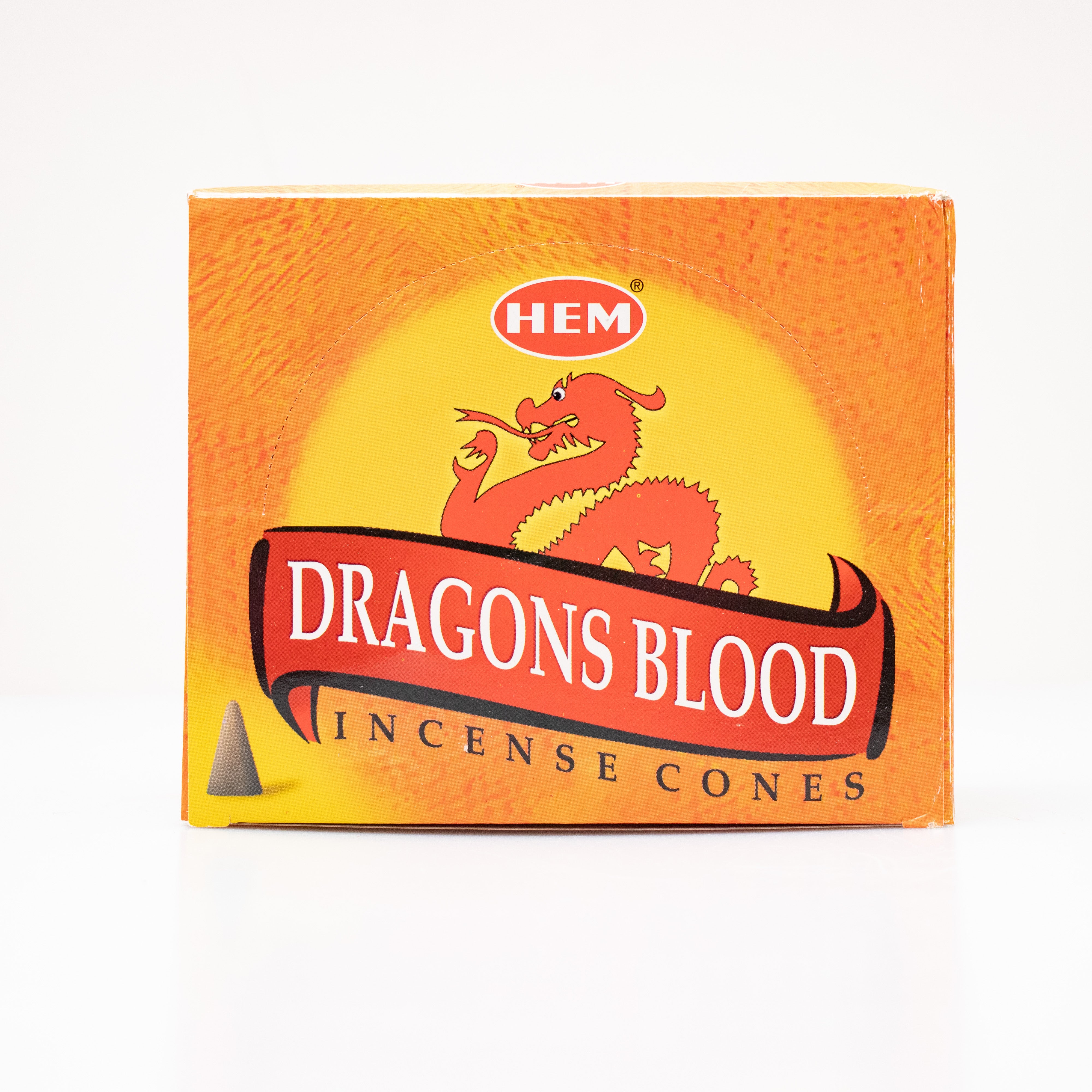 Hem Dragons Blood, Incense Cone, 24 grams in one Pack, 12 Pack Box