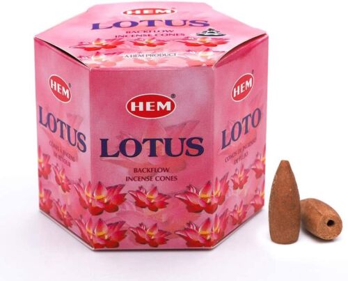 HEM Lotus, Backflow Cones, 12 Pack (40 cones each pack), 480 Cones