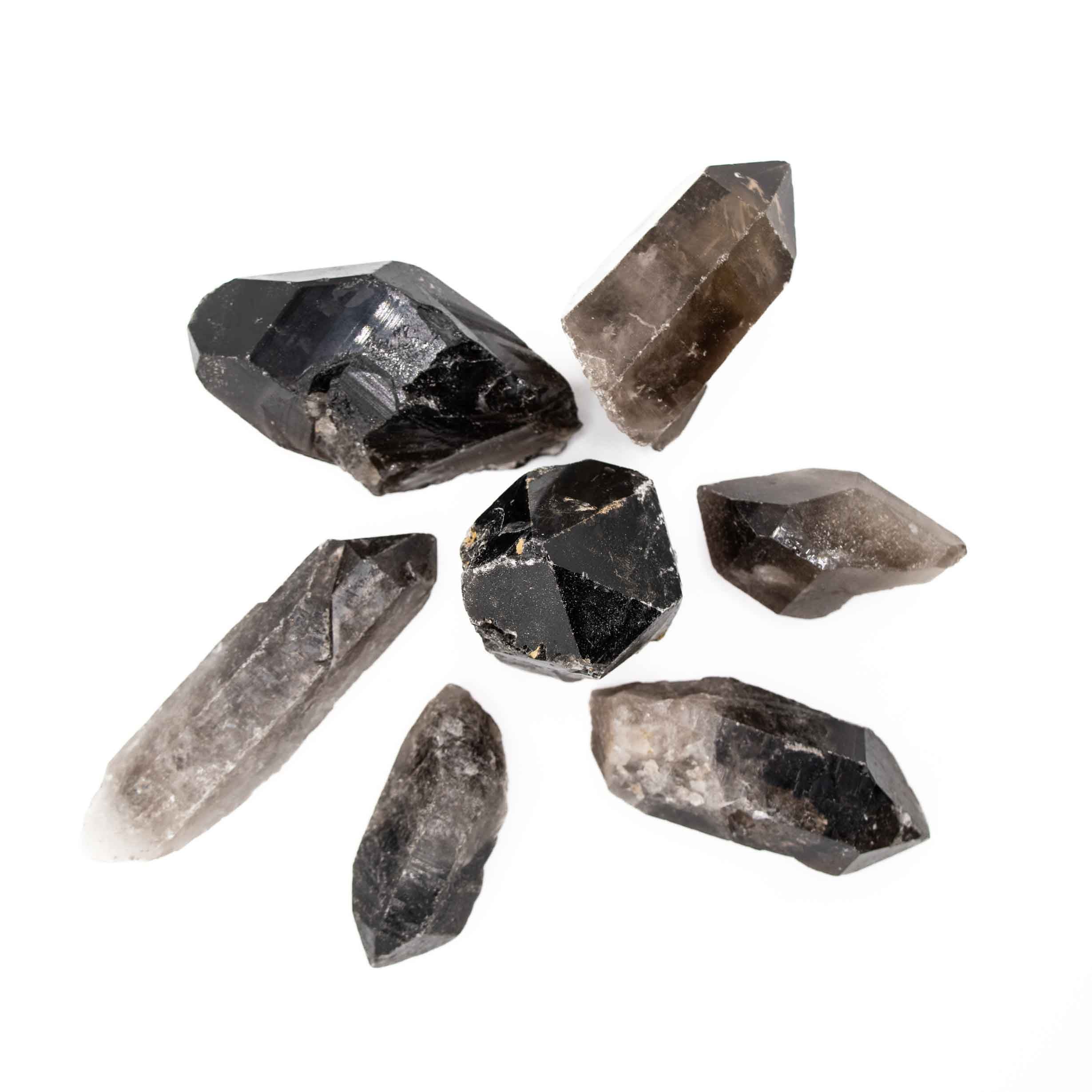 (L) Smoky Quartz Raw Point, 4-6 cm, 1 lb