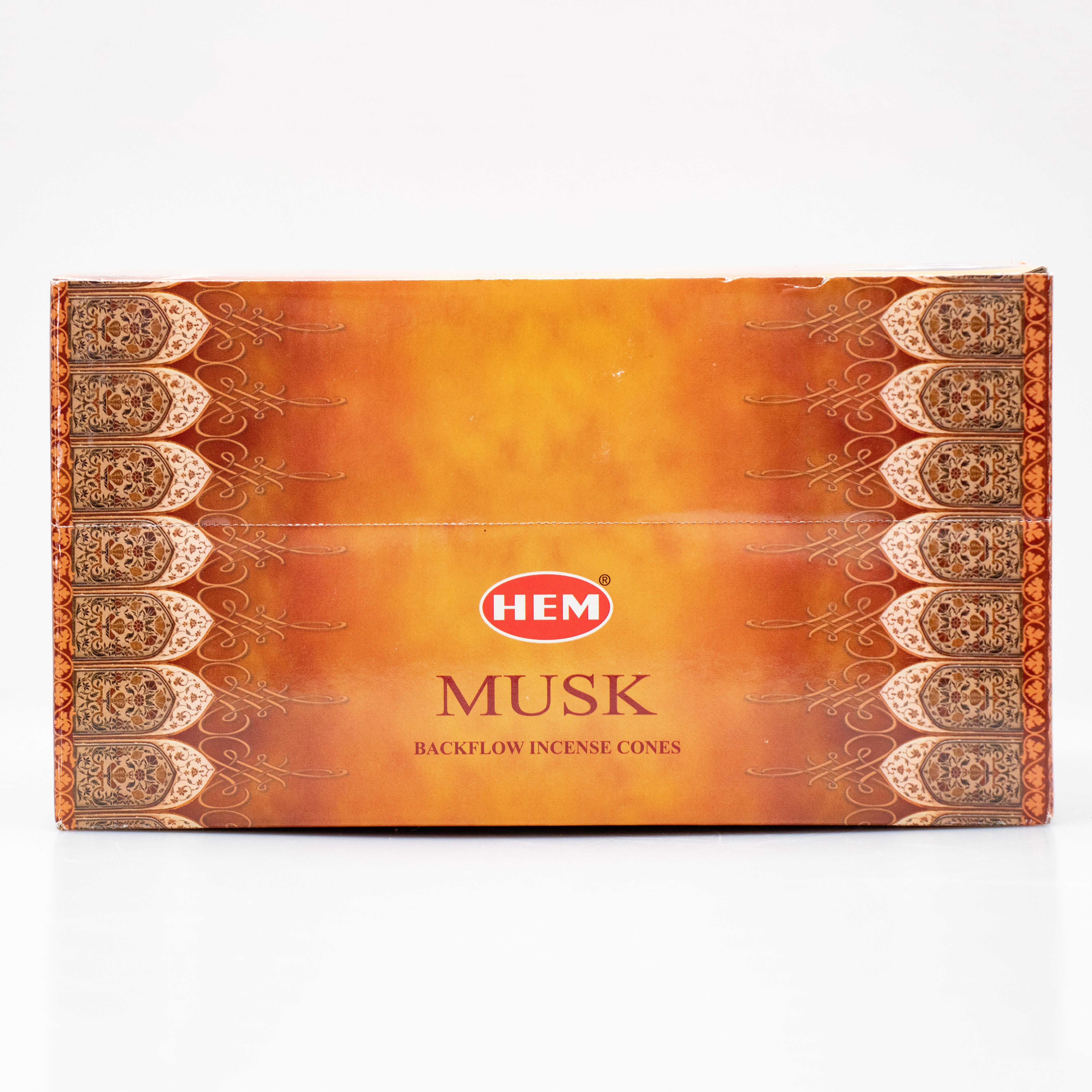 HEM Musk, Backflow Cones, 12 Pack (40 cones each pack), 480 Cones