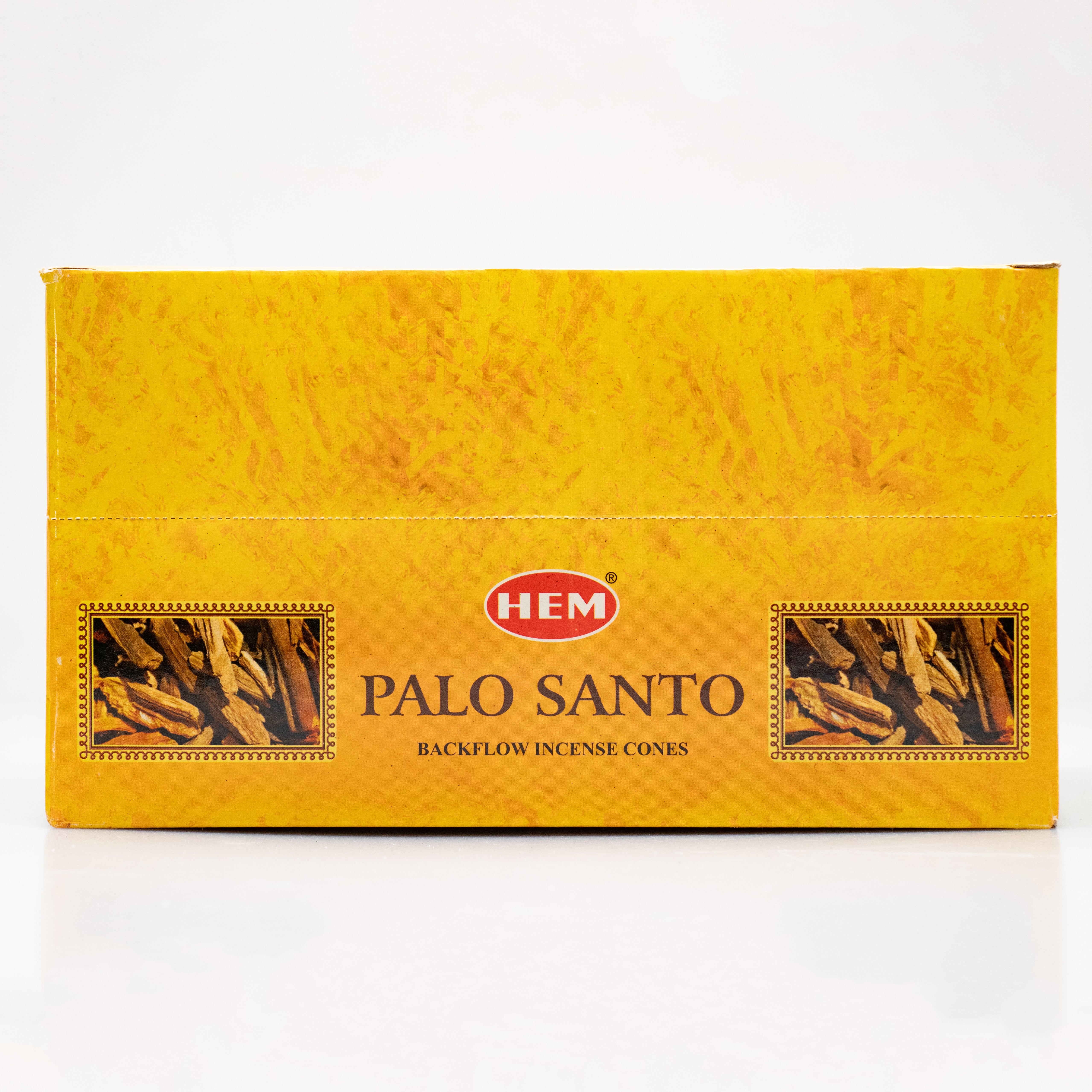 HEM Palo Santo, Backflow Cones, 12 Pack (40 cones each pack), 480 Cones