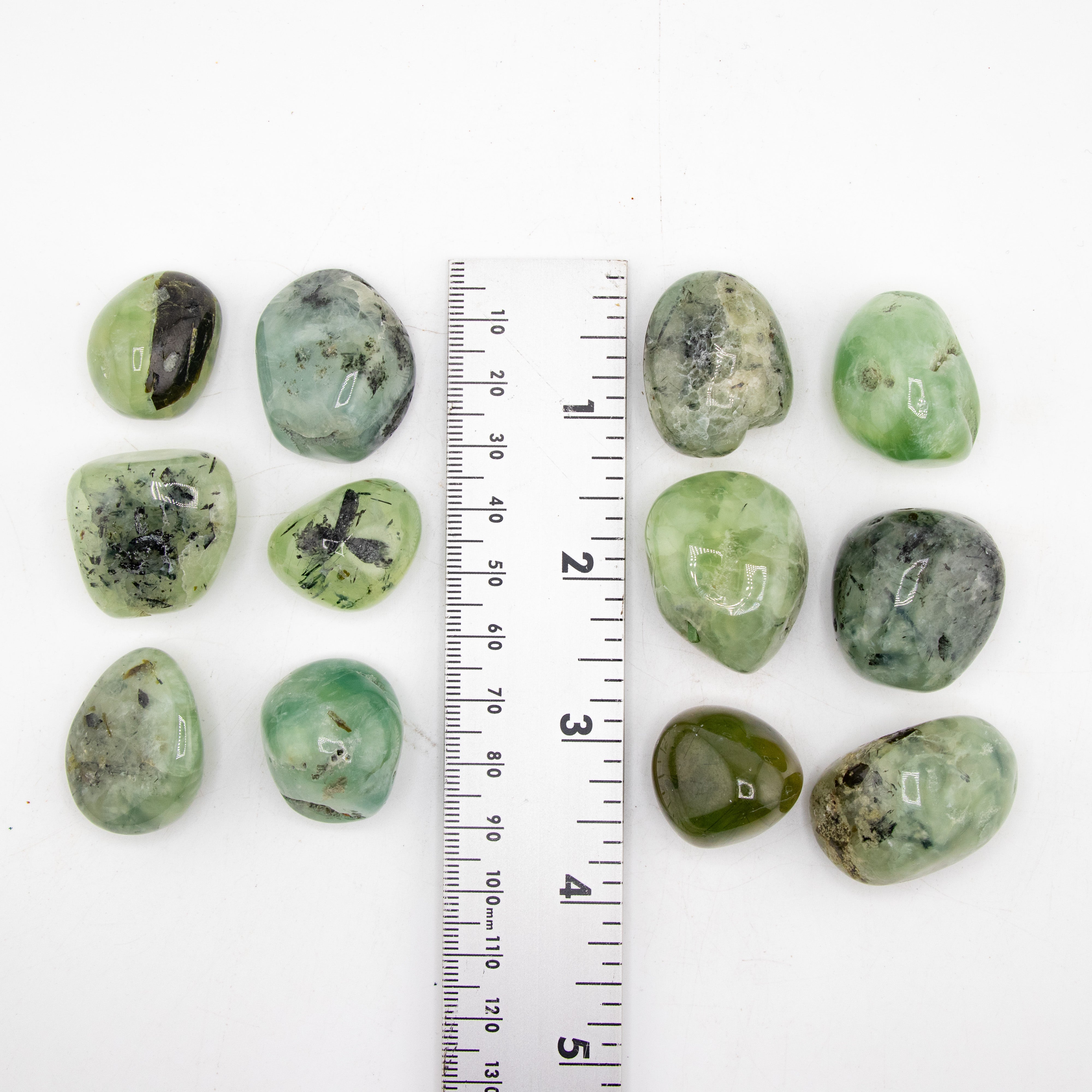 Prehnite Tumbled Stone, 2-3cm, 1 Lb