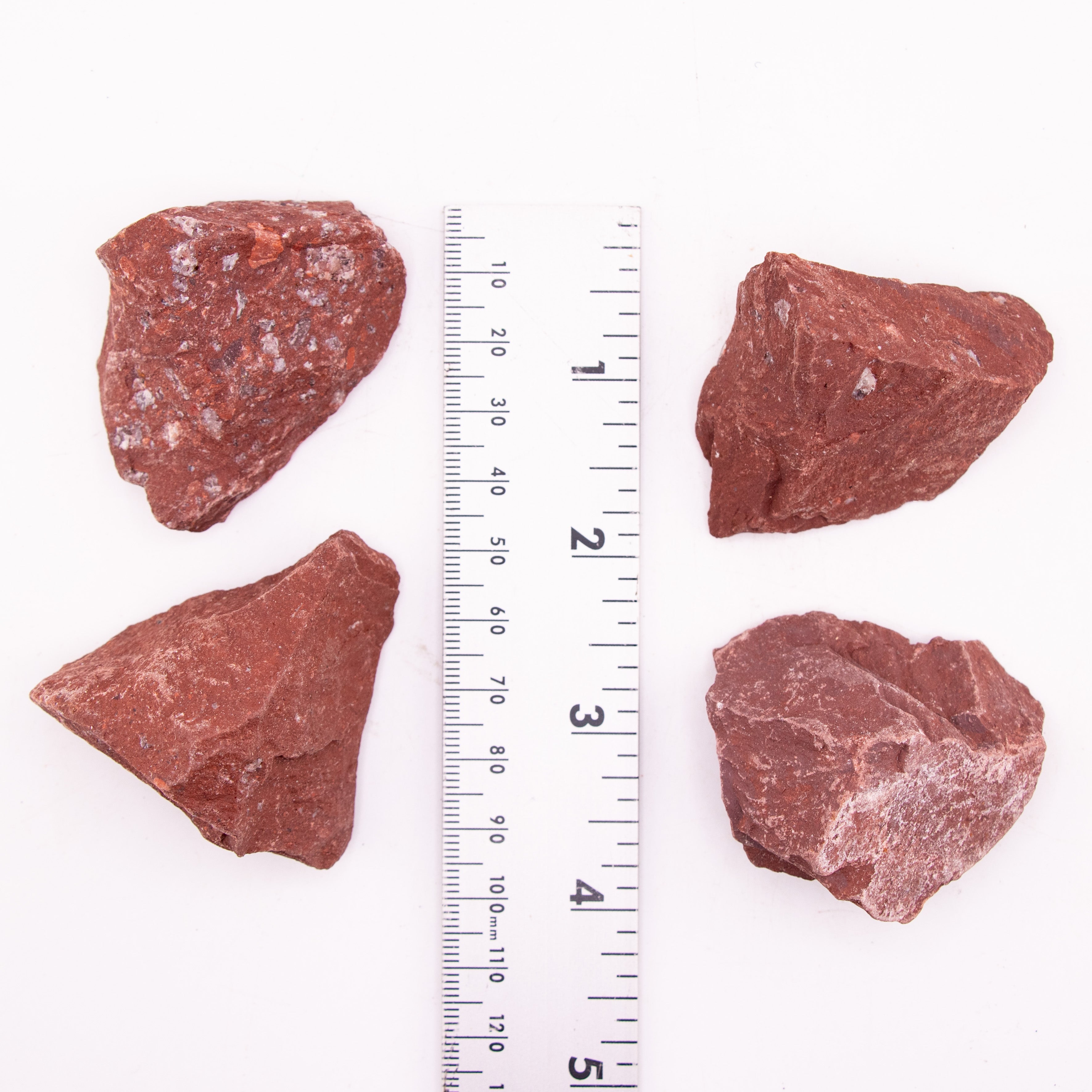 Red Jasper Rough Stone, 3-5cm, 20 Pieces in a Pack, #035
