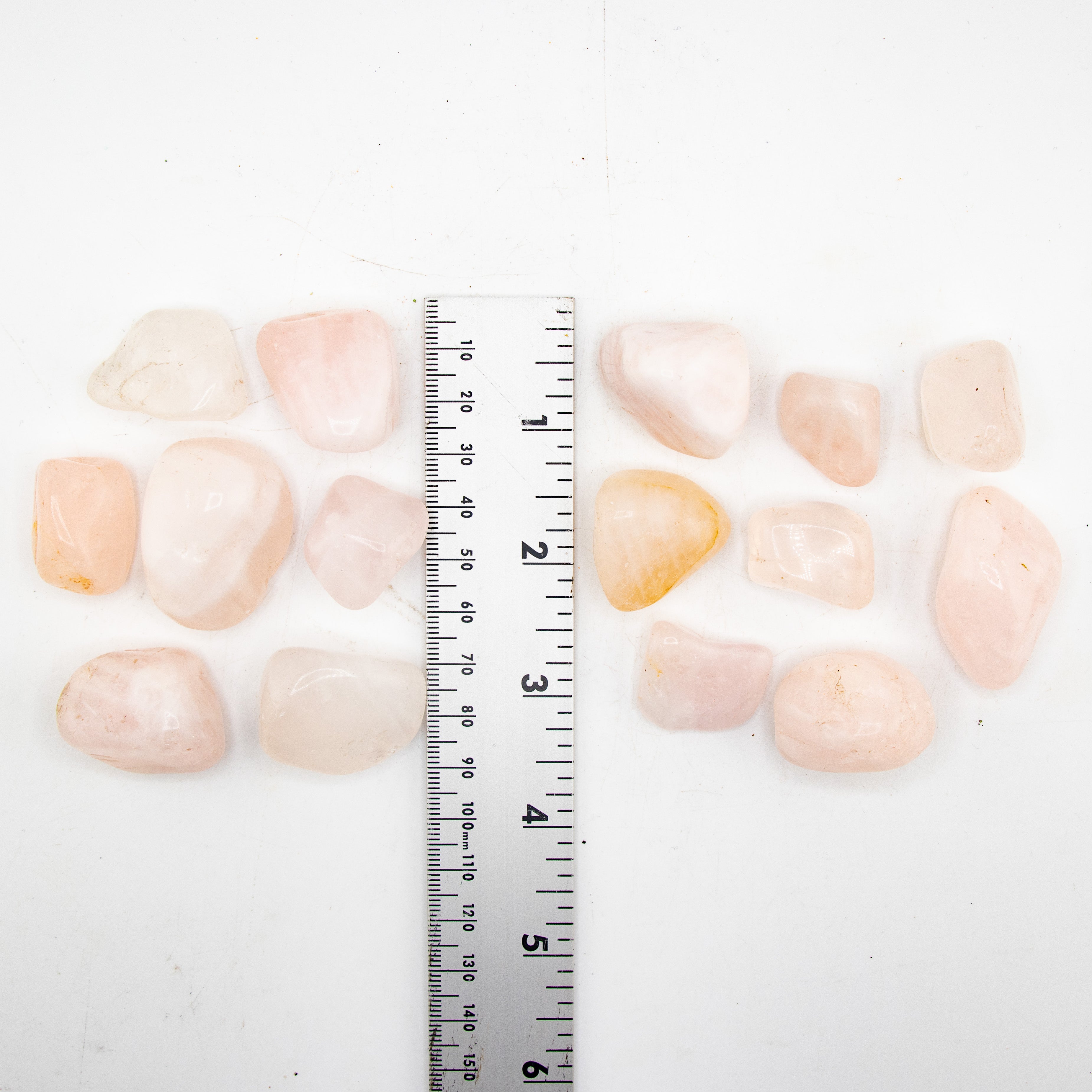 Rose Quartz Tumbled Stone, 2-3cm, Quality B, 1 Lb