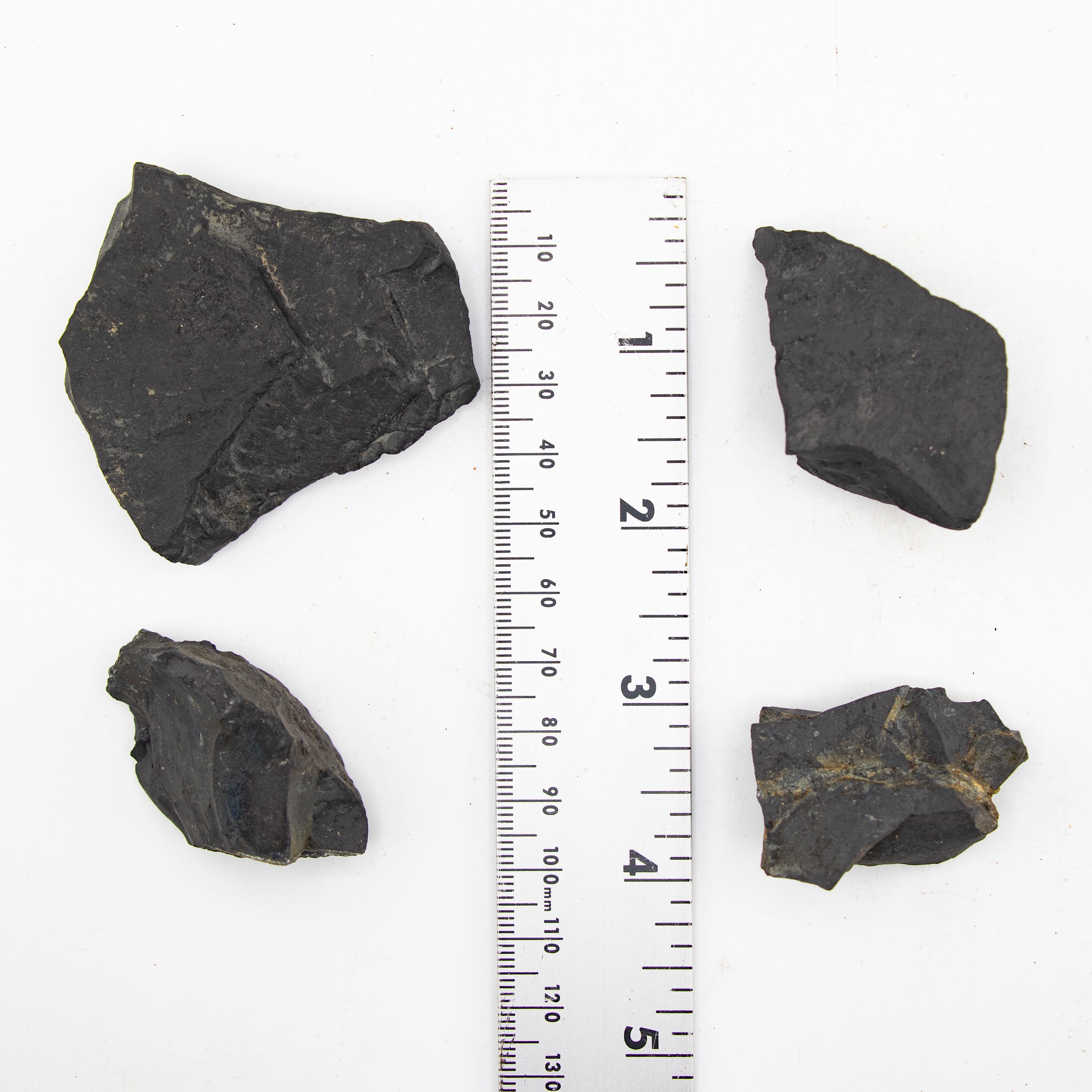Shungite Rough Stone, 3-5cm, 20 Piece in a Pack, #019