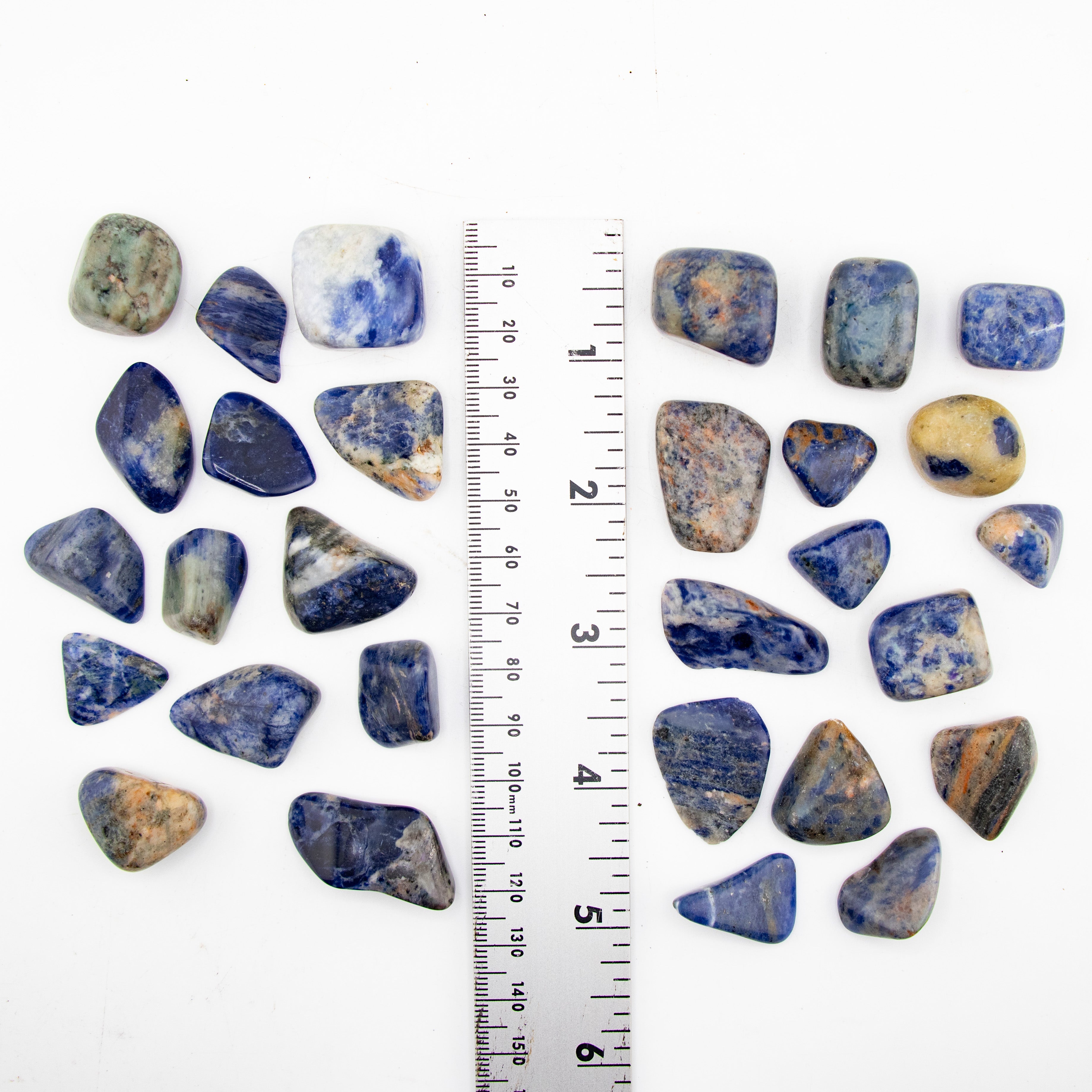 Sodalite Tumbled Stone, 2-3cm, 1 Lb