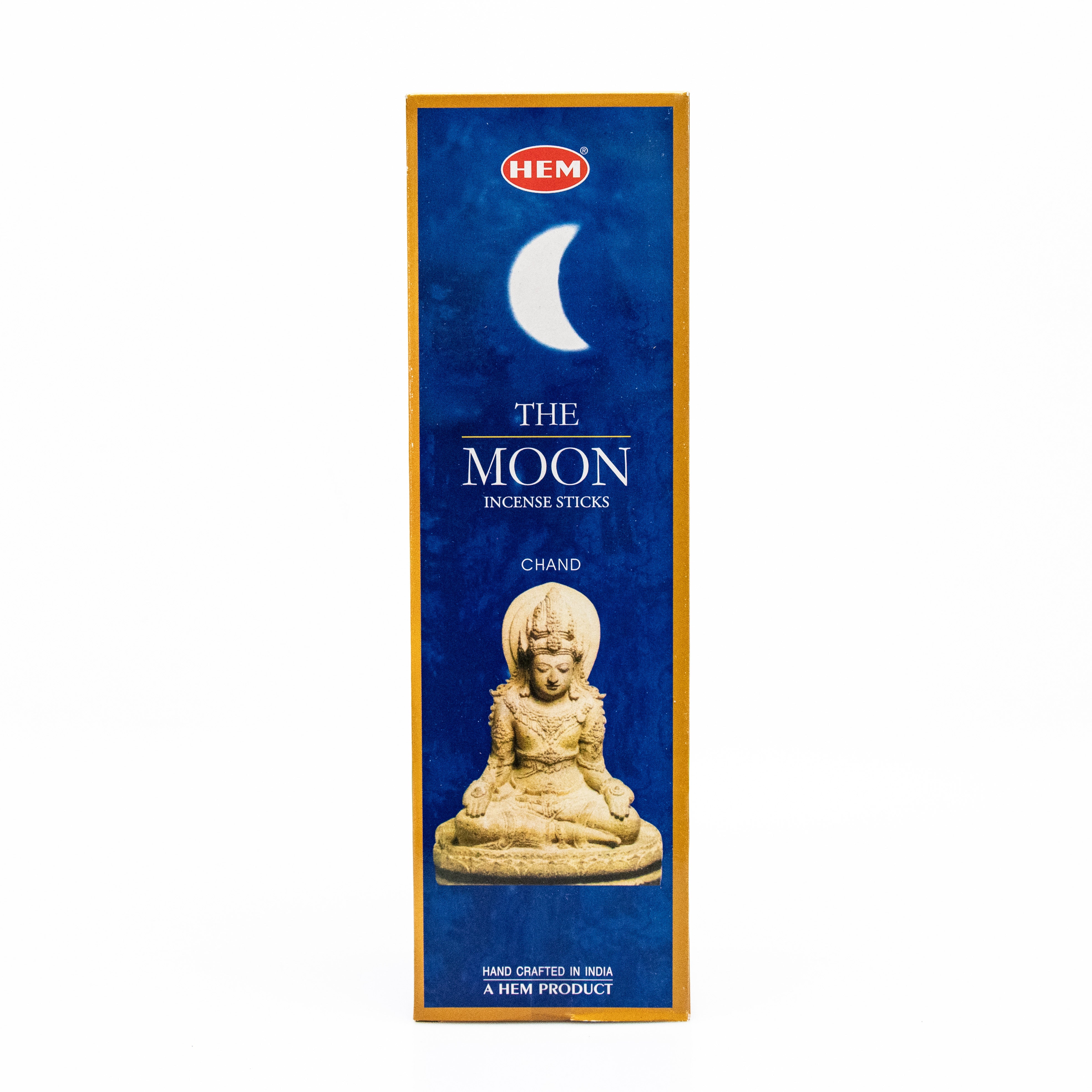 Hem The Moon, Incense Sticks, 8 Stick, 18 grams in one Pack, 25 Pack Box