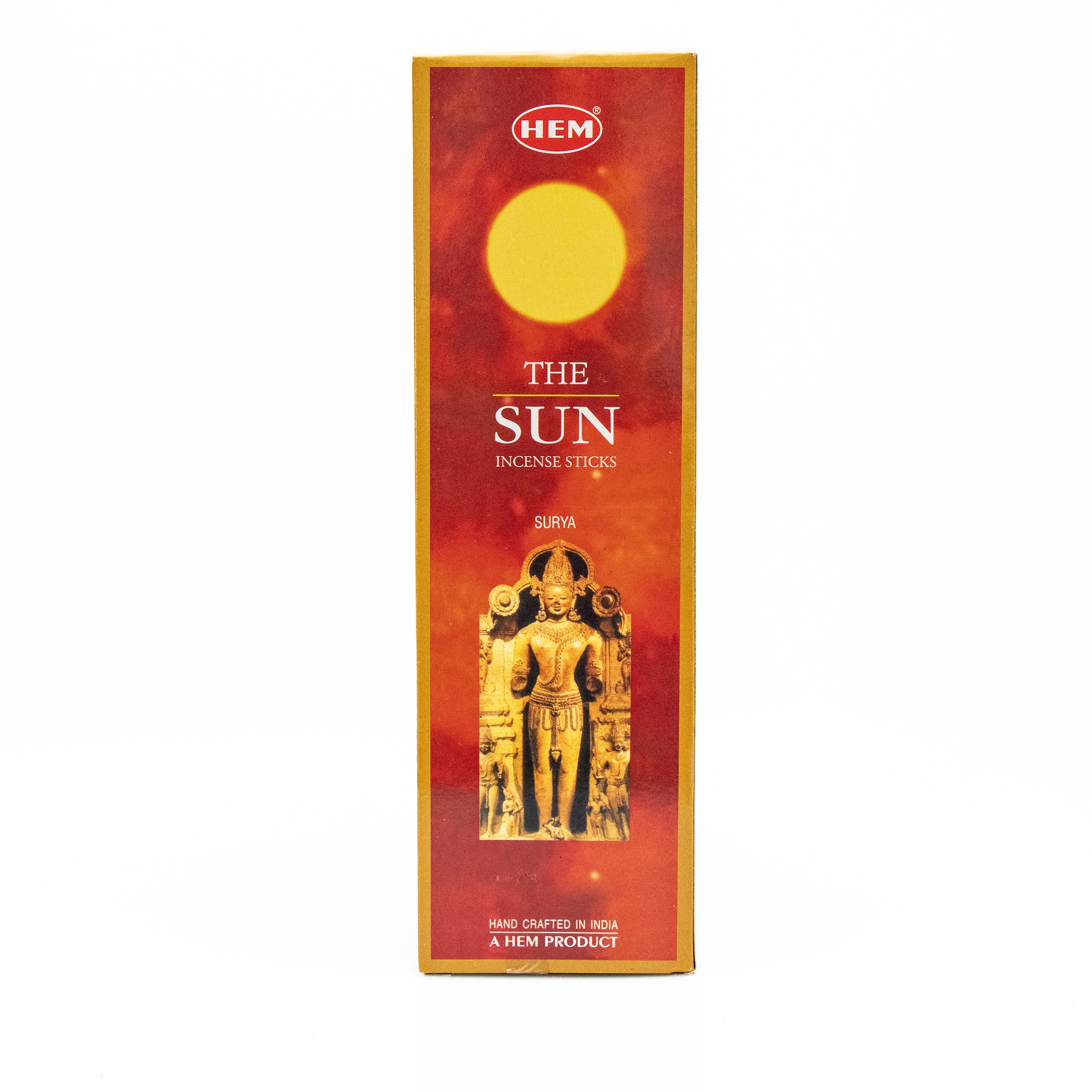 Hem The Sun, Incense Sticks, 8 Stick, 18 grams in one Pack, 25 Pack Box