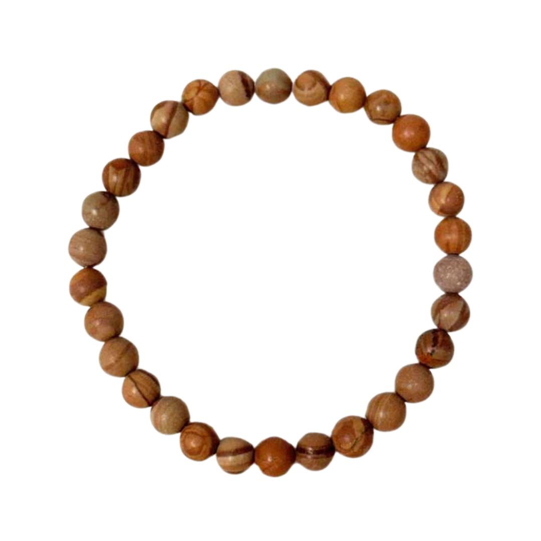 Tiger Skin Jasper Clearance Bracelet, Pack of 5