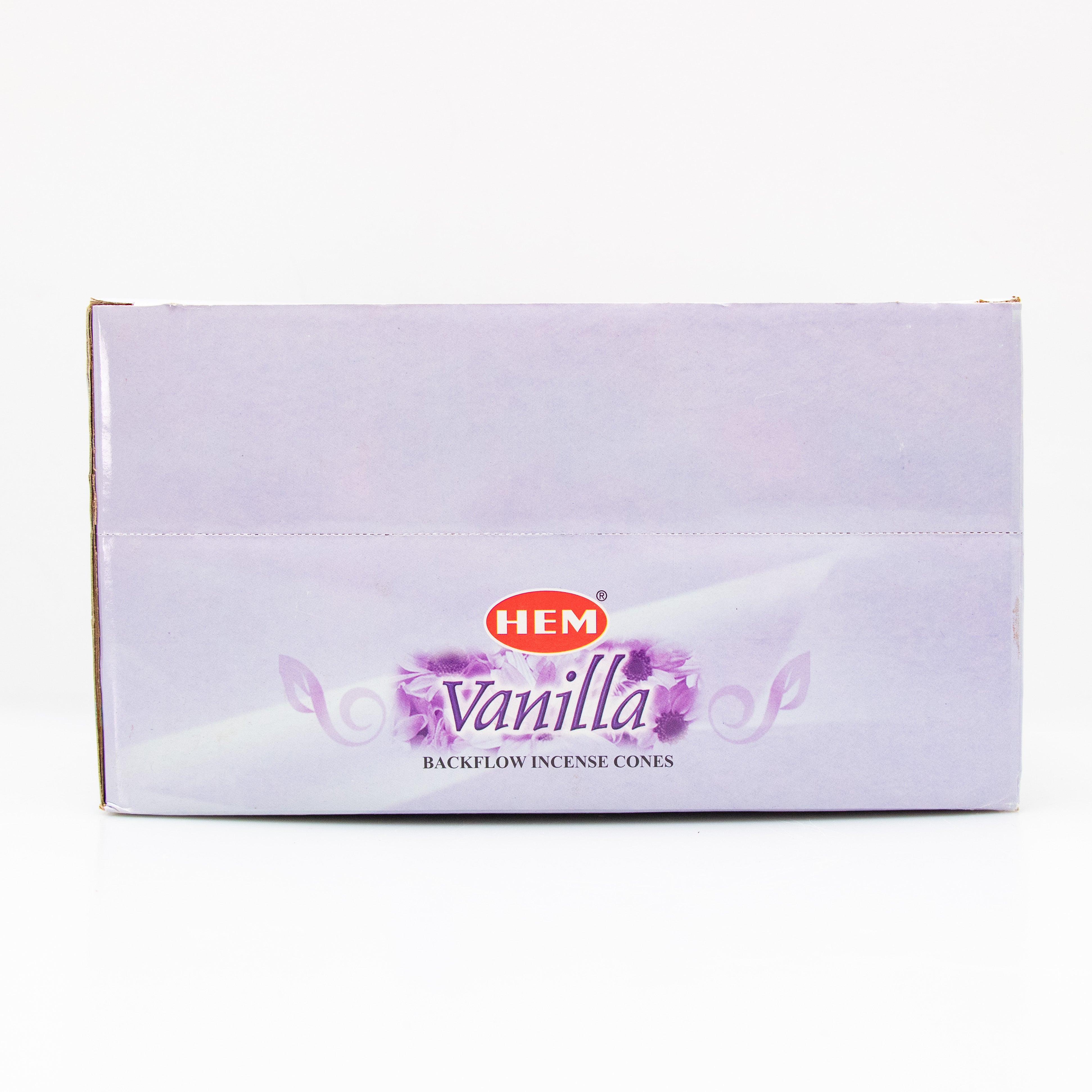 HEM Vanilla, Backflow Cones, 12 Pack (40 cones each pack), 480 Cones