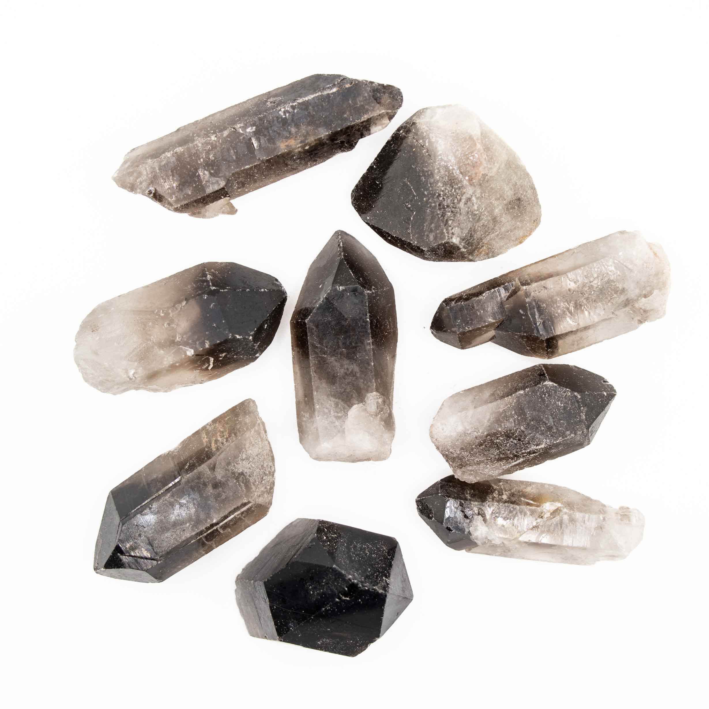 (M) Smoky Quartz Raw Point, 3-4 cm, 1 lb