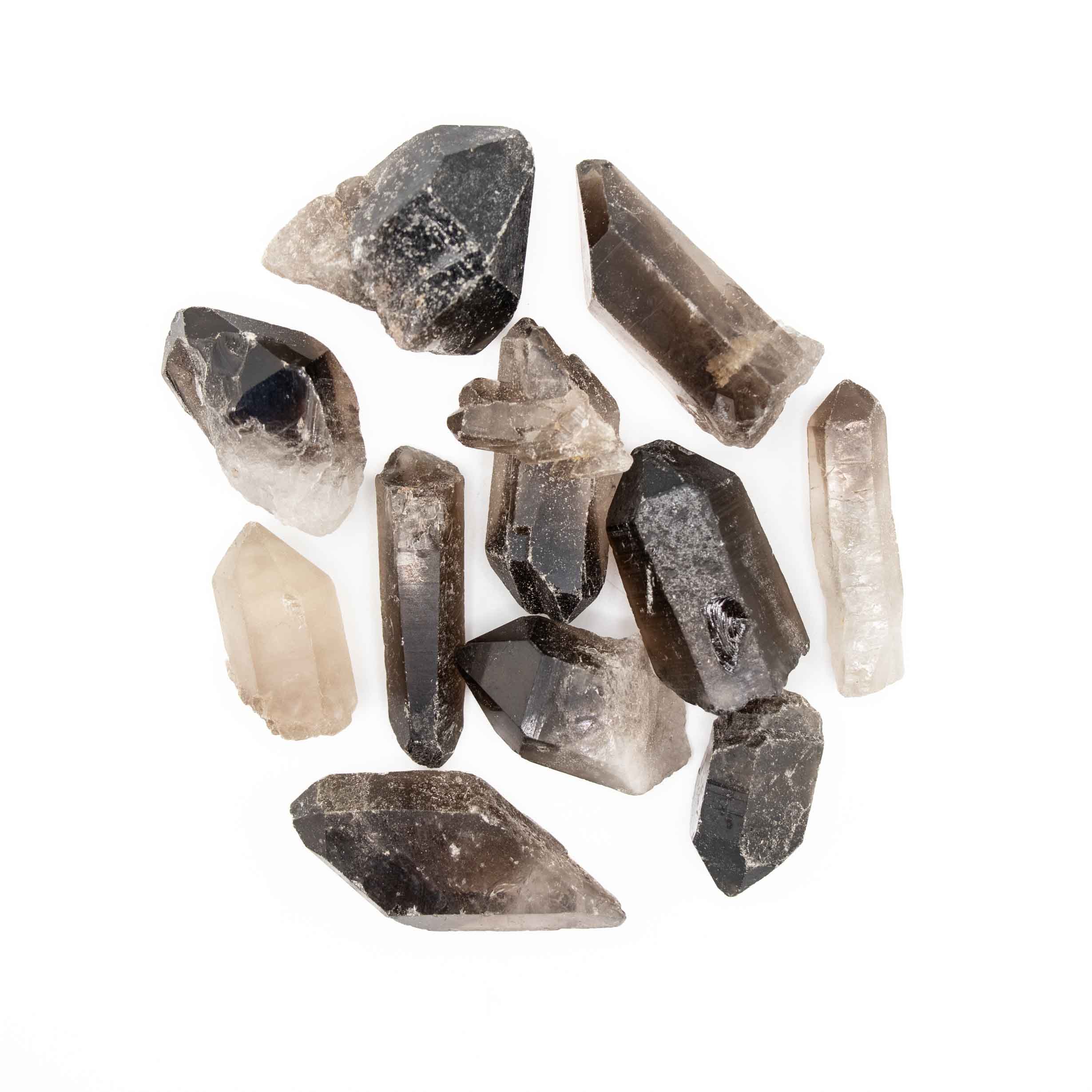 (S) Smoky Quartz Raw Point, 1-2 cm, 1 lb