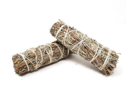 Blue Sage Bundles, 4"-5" Inch, 20 Pieces in a Pack