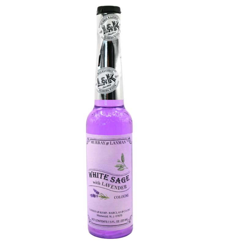 Lenman & Kemp White Sage with Lavender Cologne 7.5 OZ / 1 Box 12 Pieces