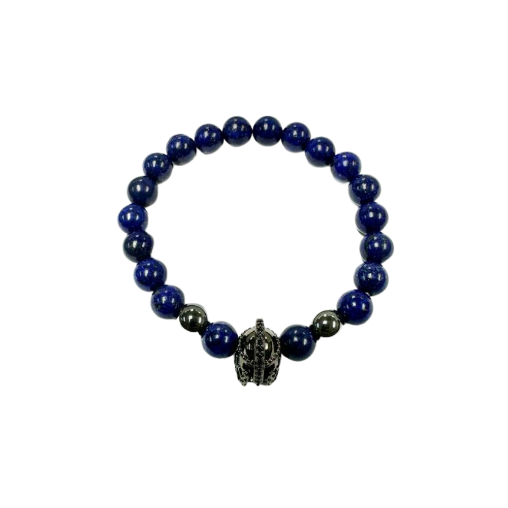Lapis Lazuli Bracelet, 8mm, 5 Pieces in a Pack