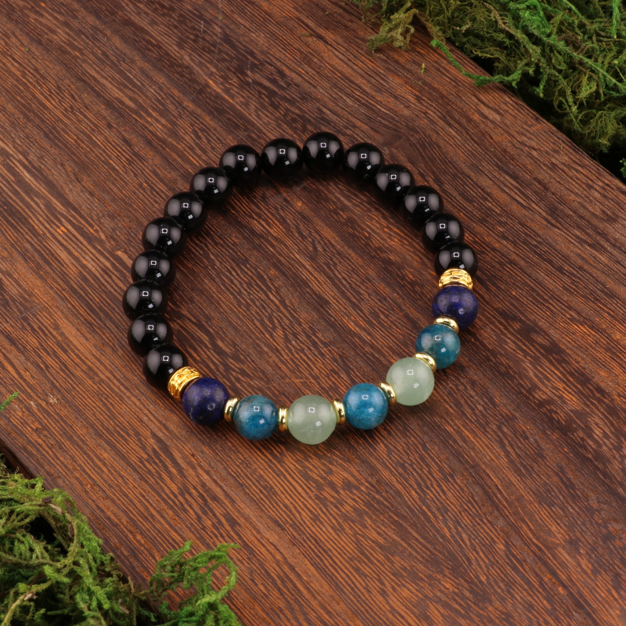 Libra Zodiac - Natural Gemstone Bracelets, 10 Pieces in a Pack