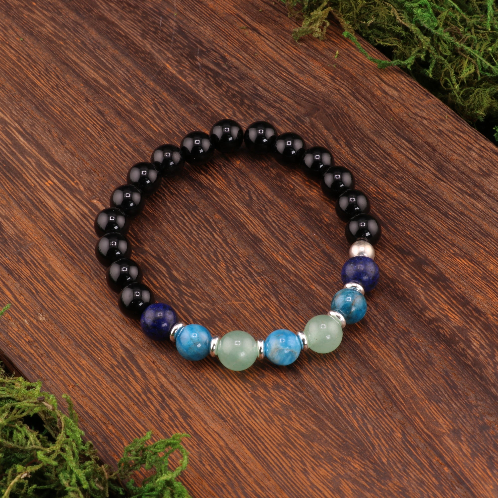 Libra Zodiac - Natural Gemstone Bracelets, 10 Pieces in a Pack