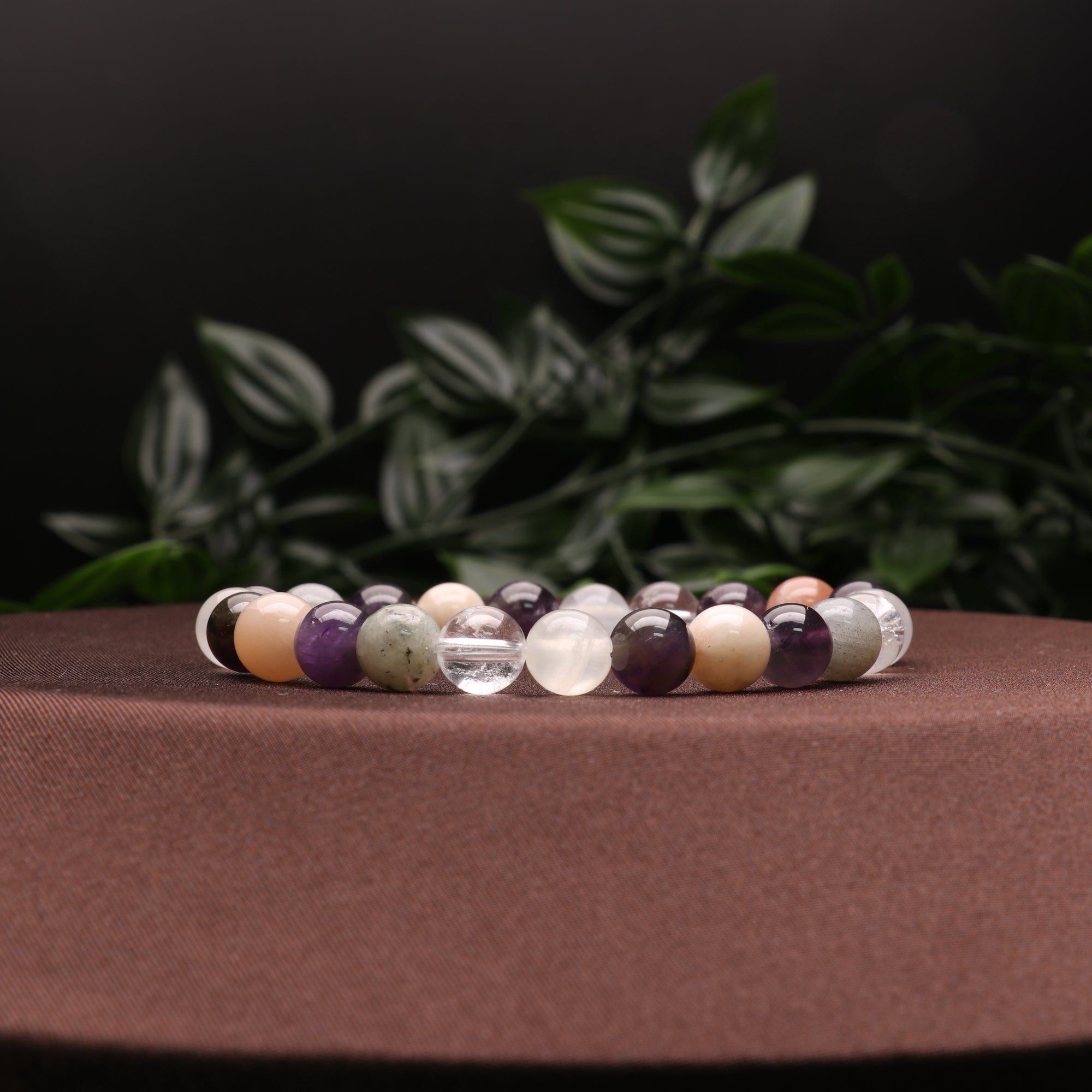Depression Intention - Natural Gemstone Bracelets, 10 Pieces in a Pack