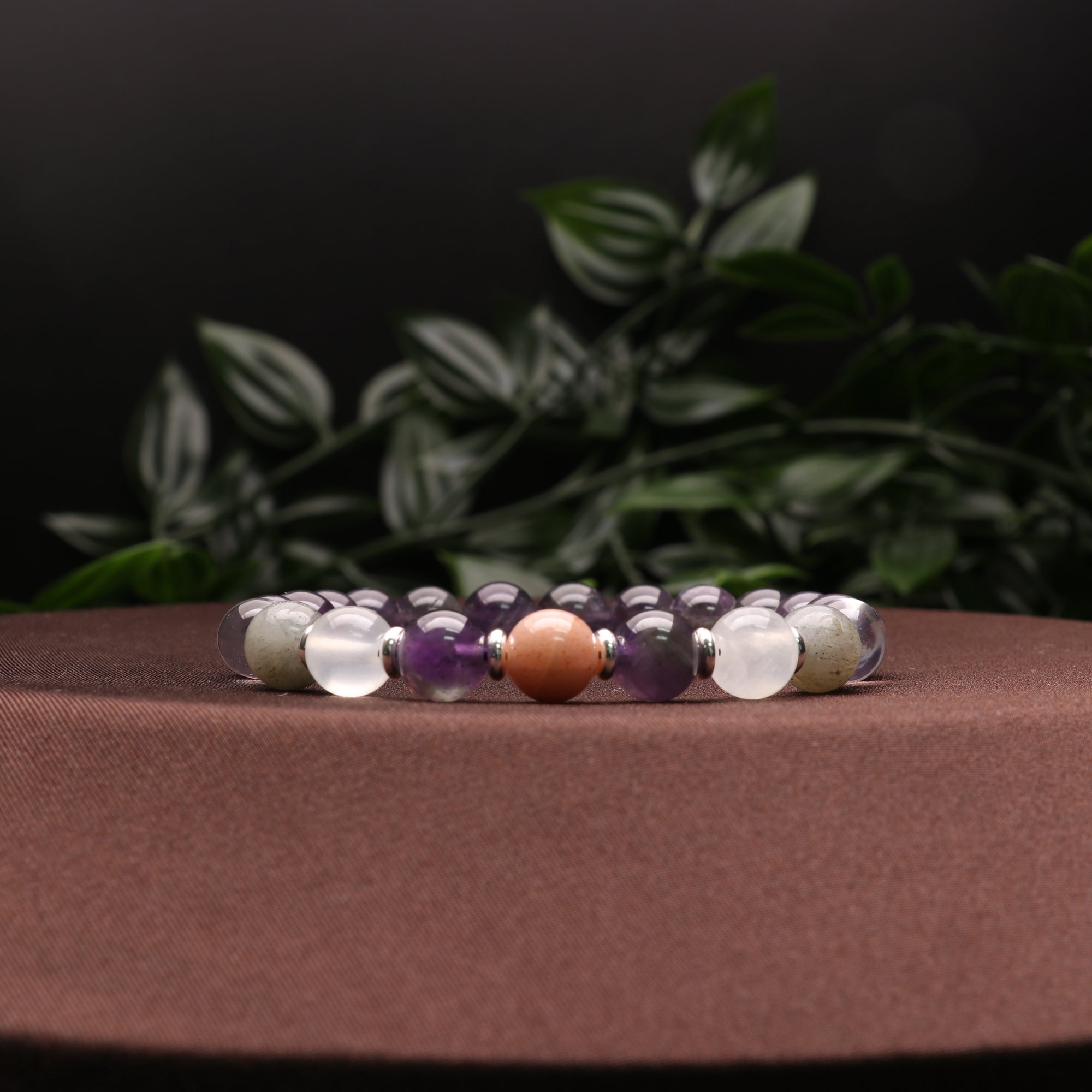 Depression Intention - Natural Gemstone Bracelets, 10 Pieces in a Pack