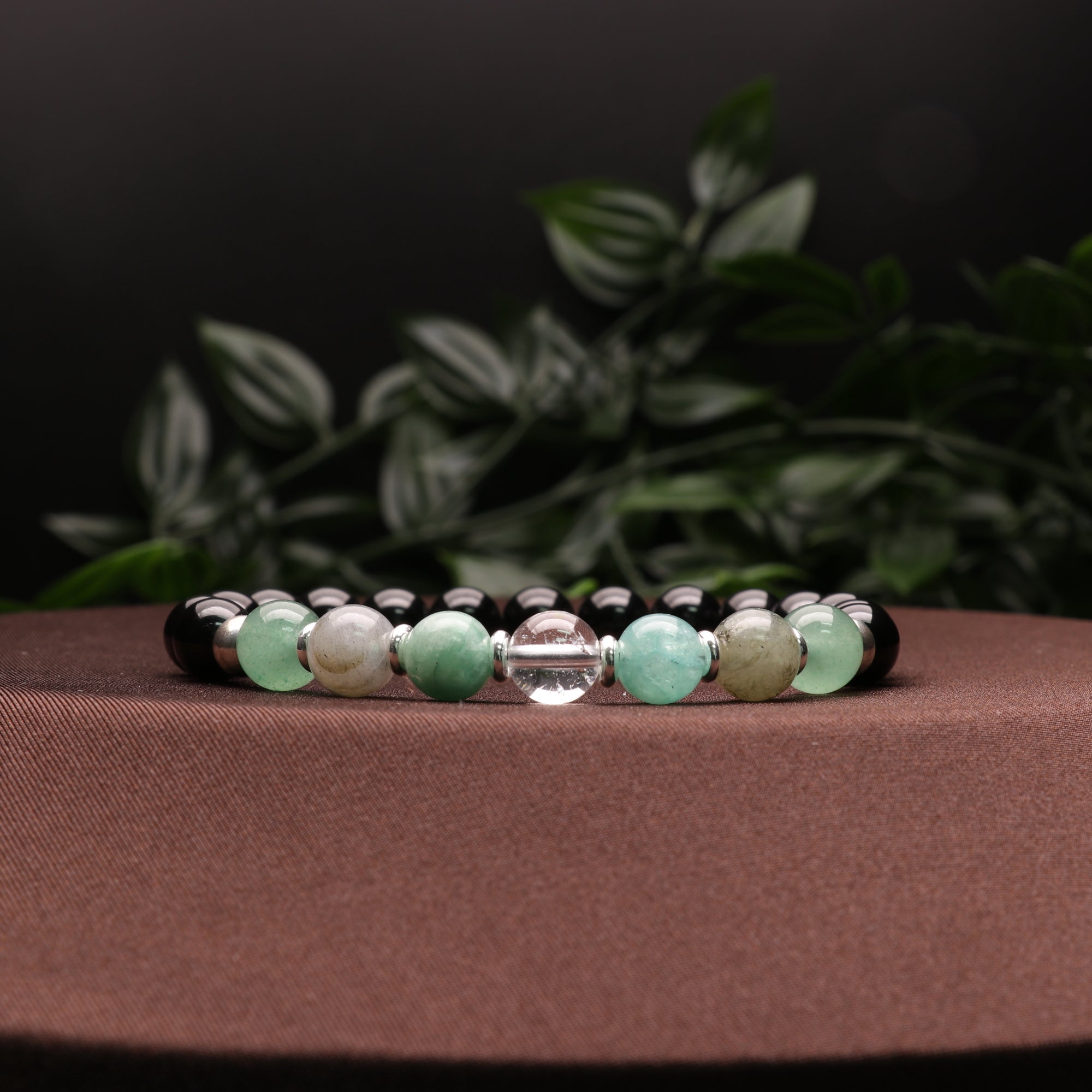 Luck Intention - Natural Gemstone Bracelets, 10 Pieces in a Pack