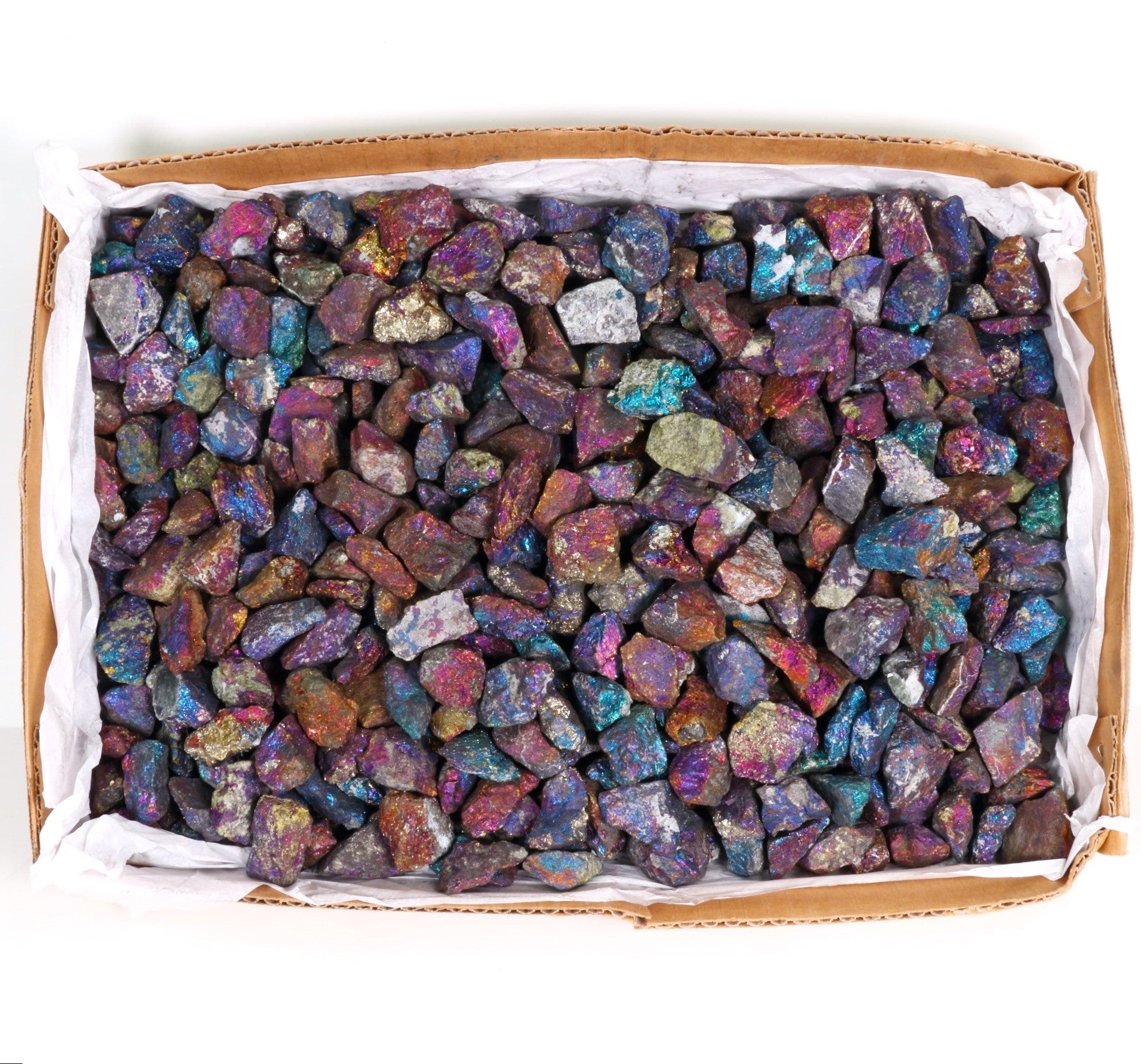 Rough Chalcopyrite, Standard Quality, 20 pieces, 0-100 gr