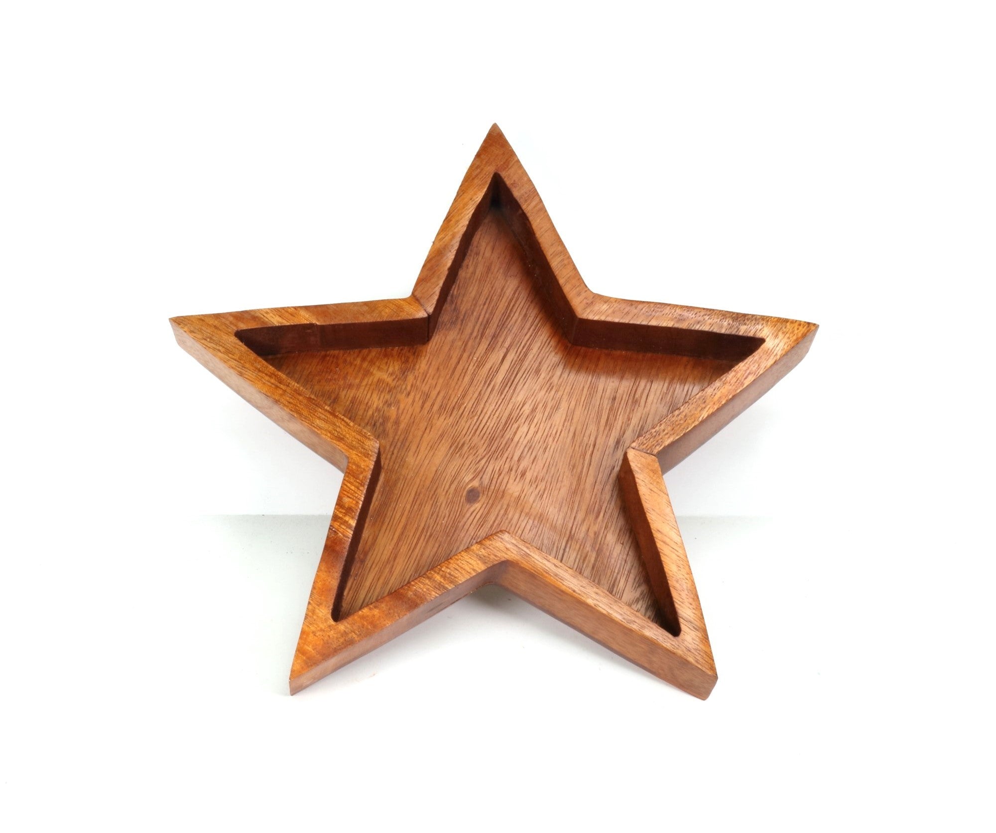 Star Wood Bowl, 11" Inch