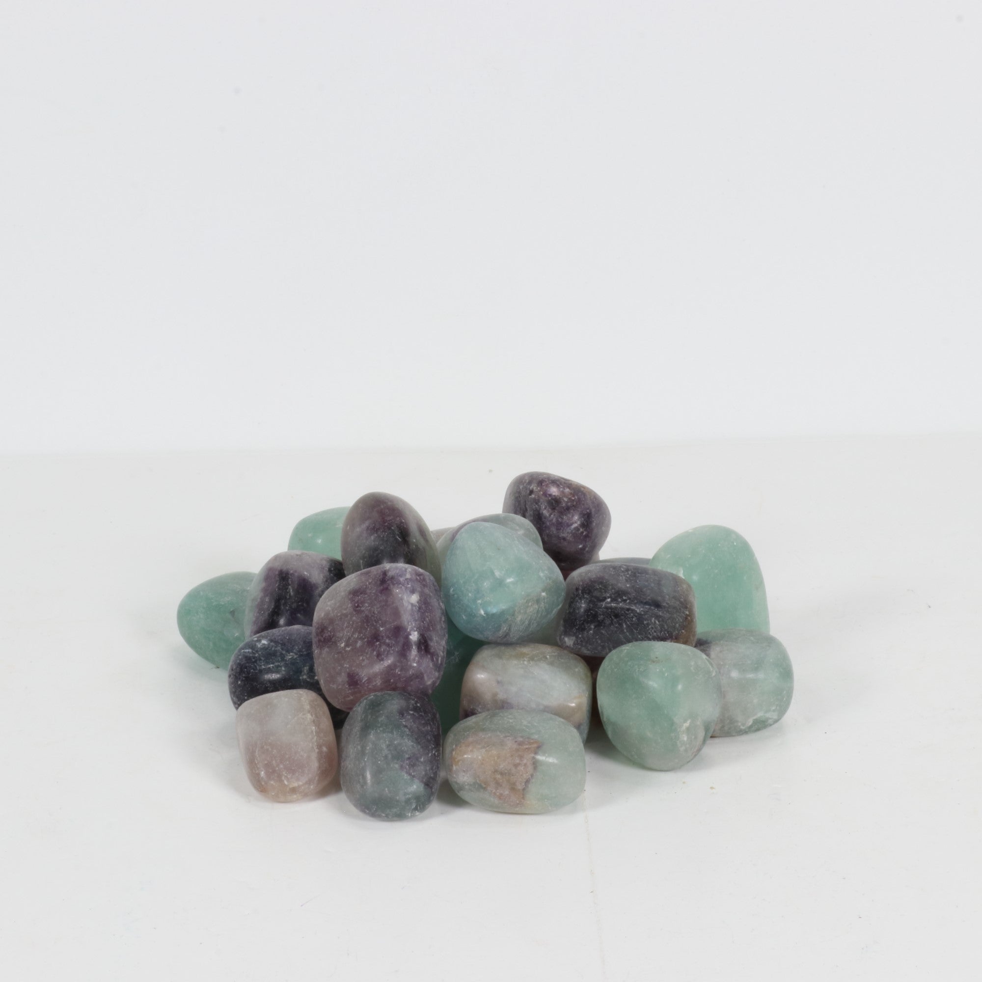 Fluorite Tumbled Stone, 2-3cm, 1 Lb