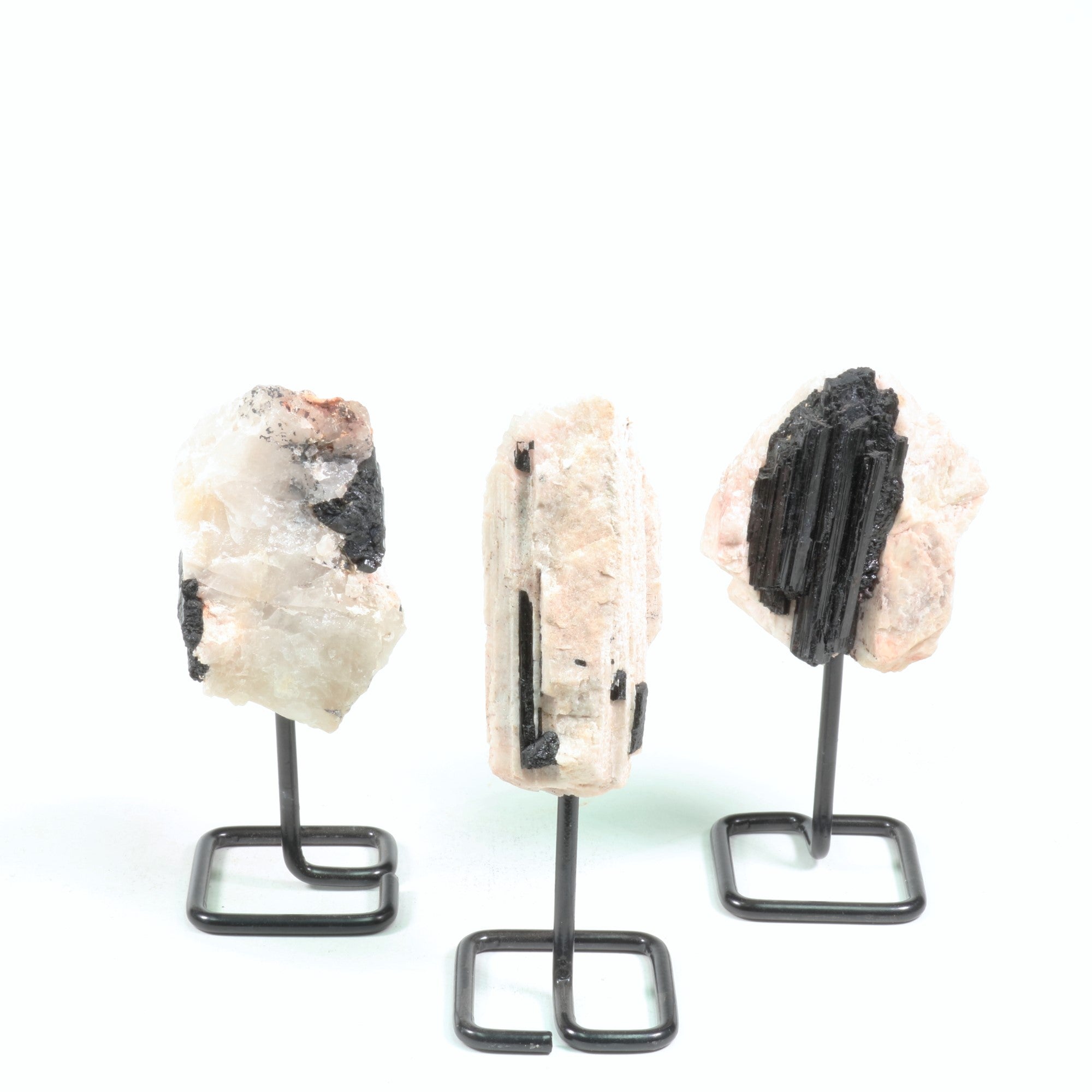 Matrix Tourmaline Natural Pin, 3"-5" Inch, 200-300gr, 1 Piece