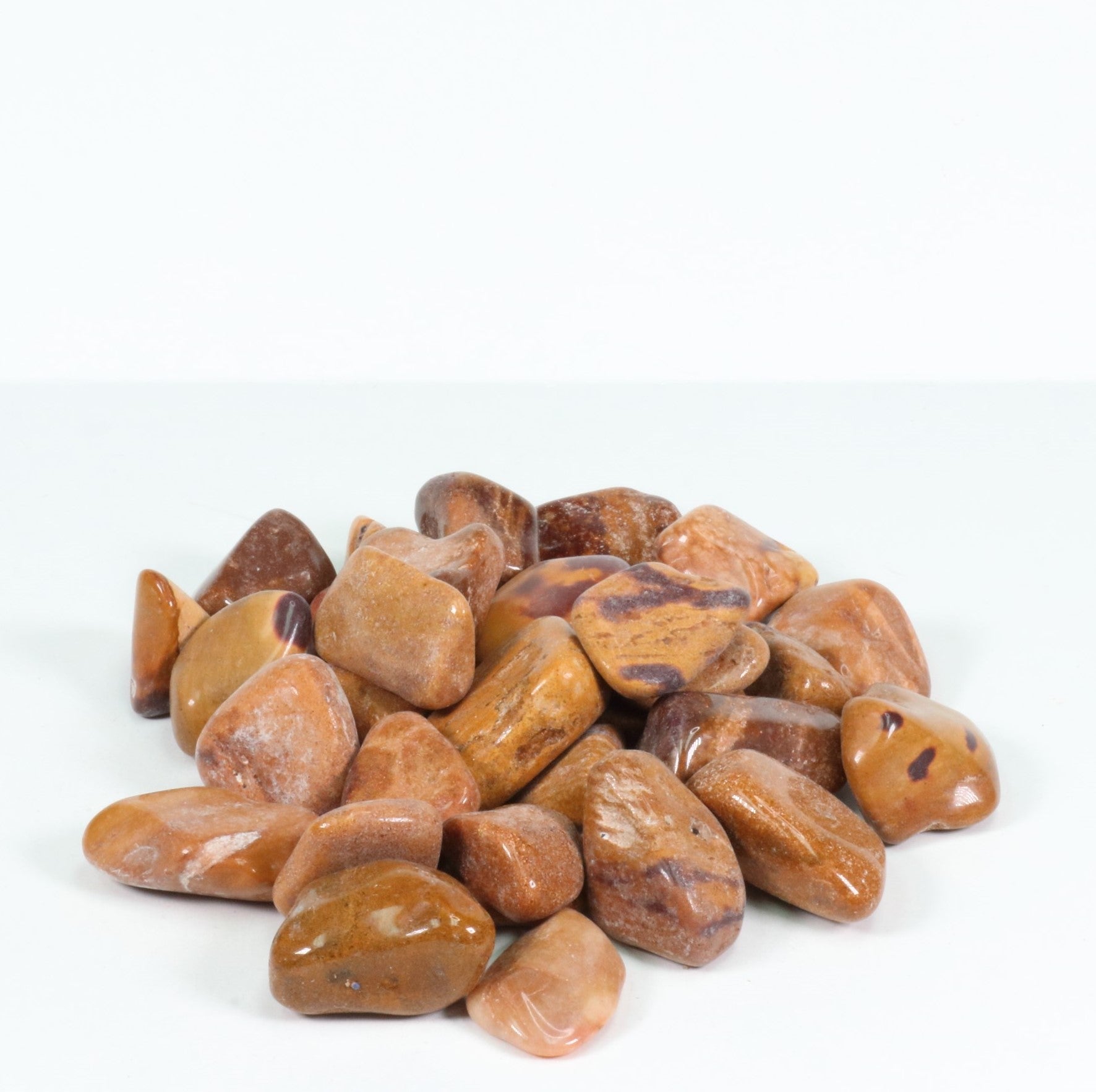 Feldspar Jasper Tumbled Stone, 2-3cm, 1 Lb