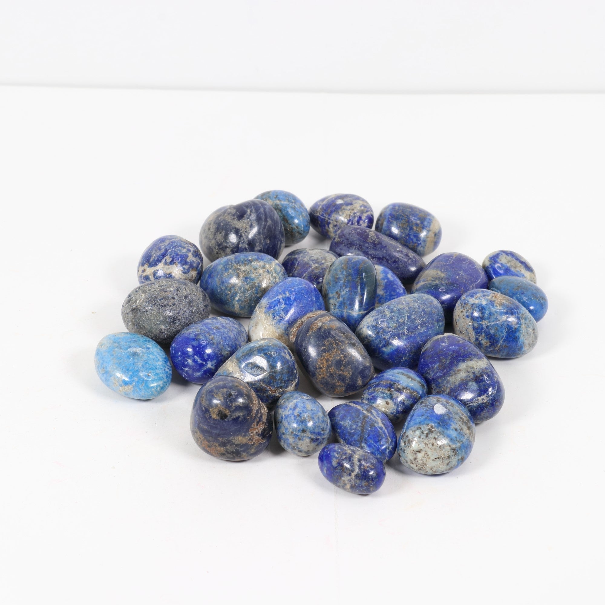 Lapis Lazuli Tumbled Stone, 2-3cm, 1 Lb