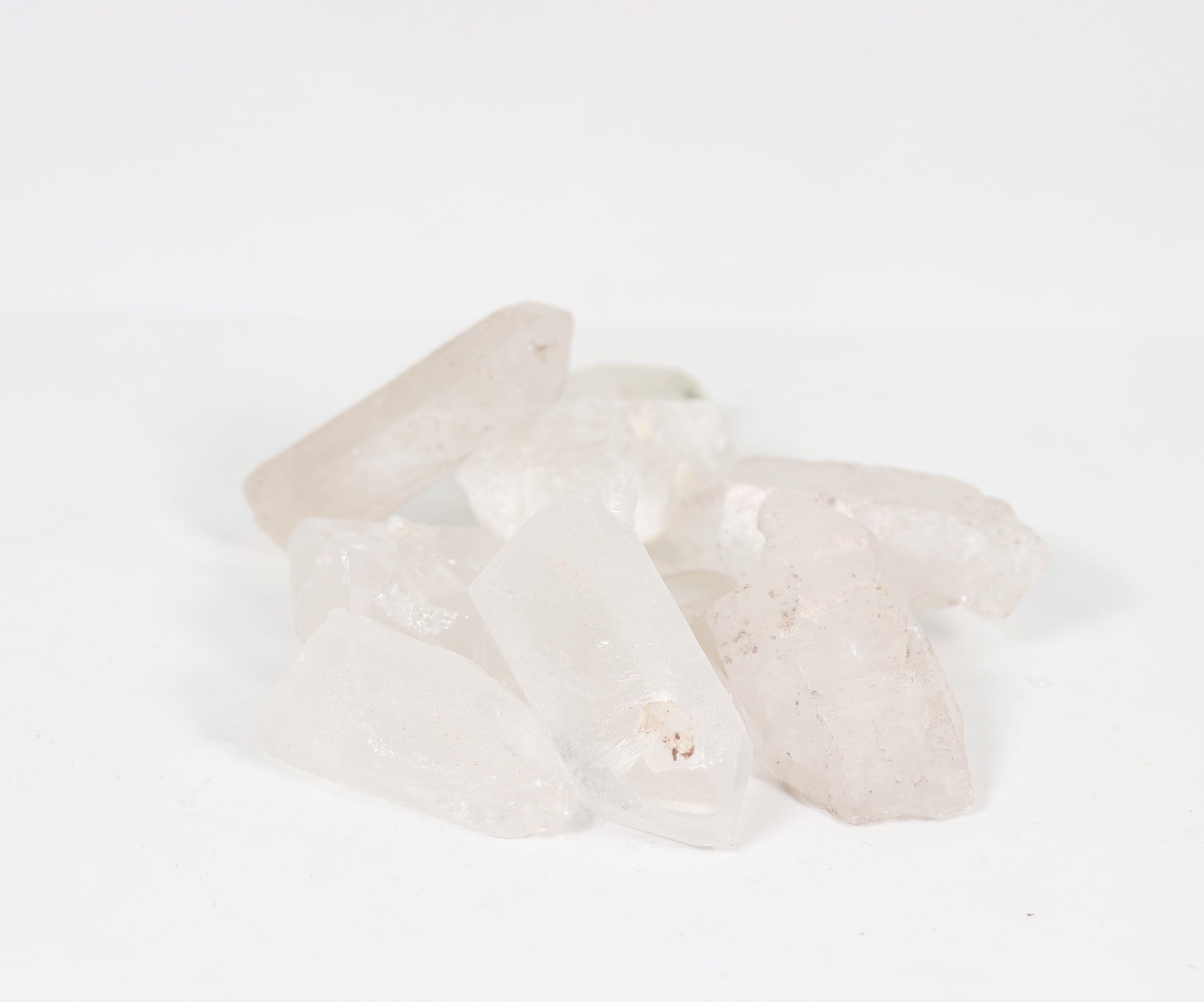 (L) Clear Quartz Raw Point, 4-6 cm, 1 lb