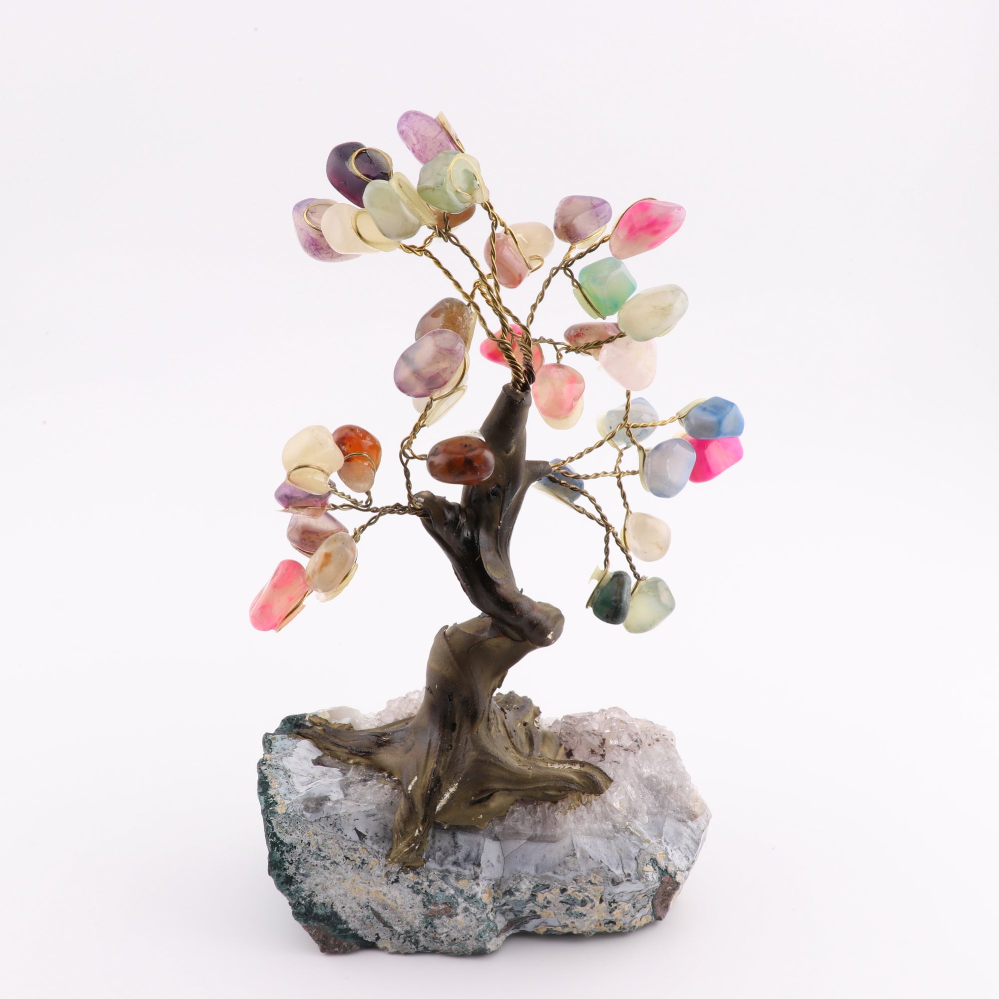 Agate Large Bonsai Tree, 5" Inch, 10 Pieces in a Pack