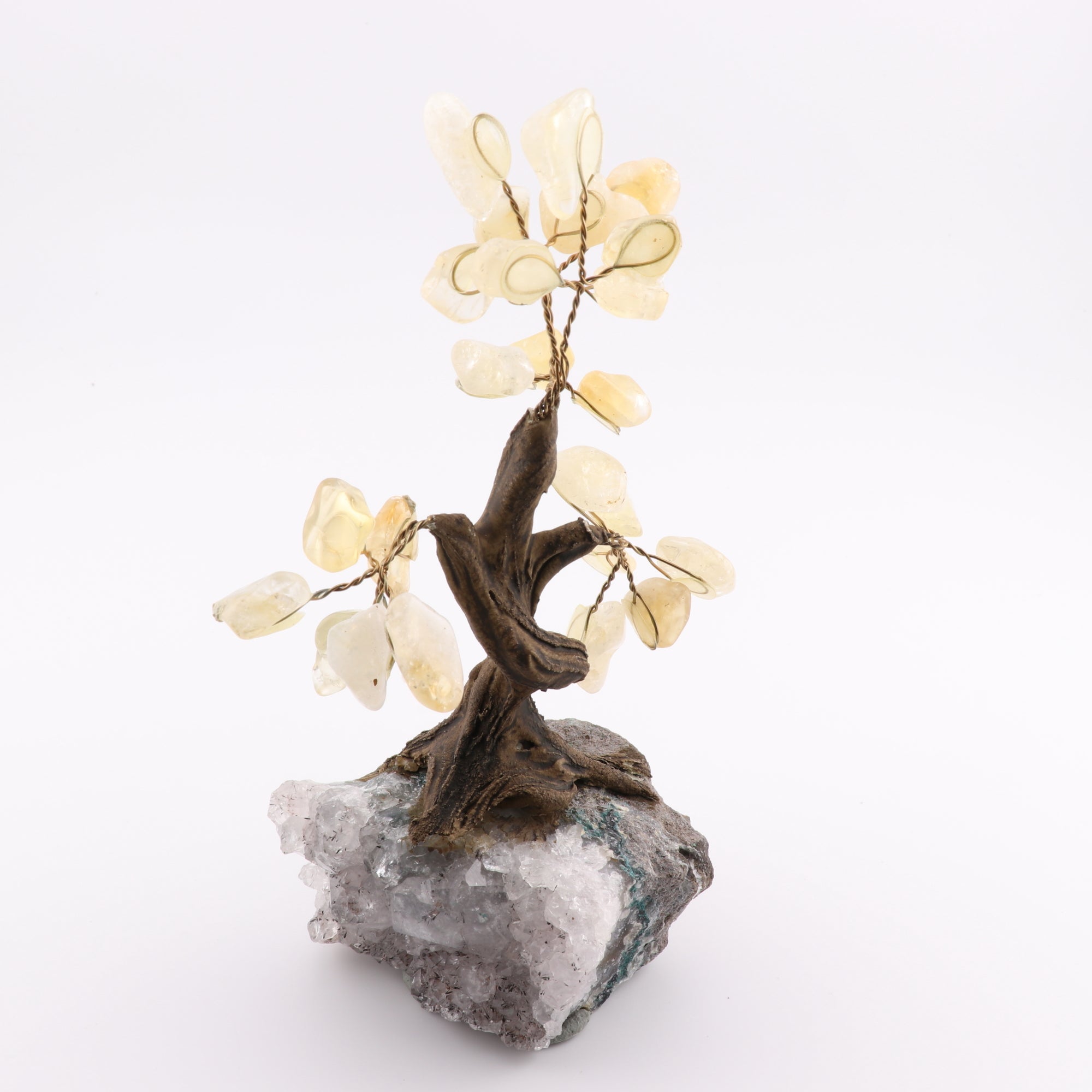 Citrine Mini Bonsai Tree, 4-5" Inch, 10 Pieces in a Pack