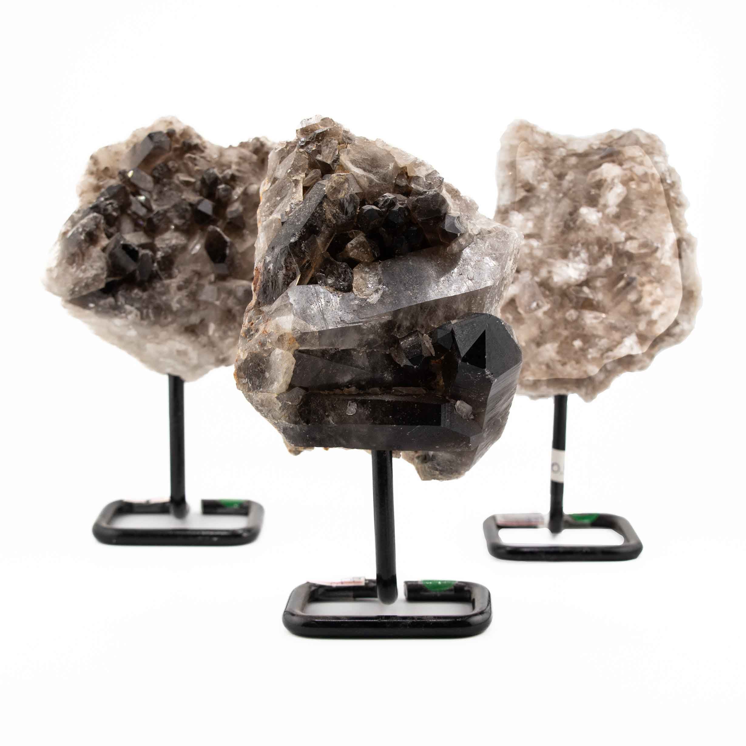 Smoky Quartz Pin, 7"-9" Inch, 1-1.5Kg, 1 Piece
