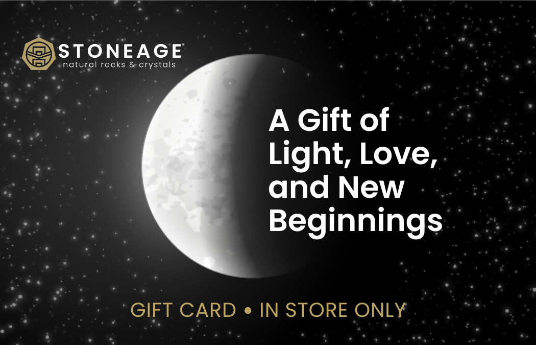 CORP LOCATIONS ONLY - Stoneage Store Gift Cards, 10 Pieces in a Pack (Half Moon)