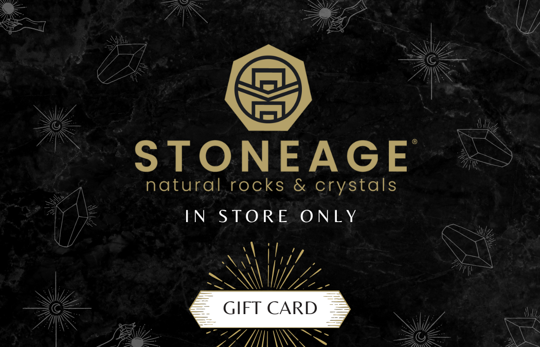 CORP LOCATIONS ONLY - Stoneage Store Gift Cards, 10 Pieces in a Pack (Crystal)