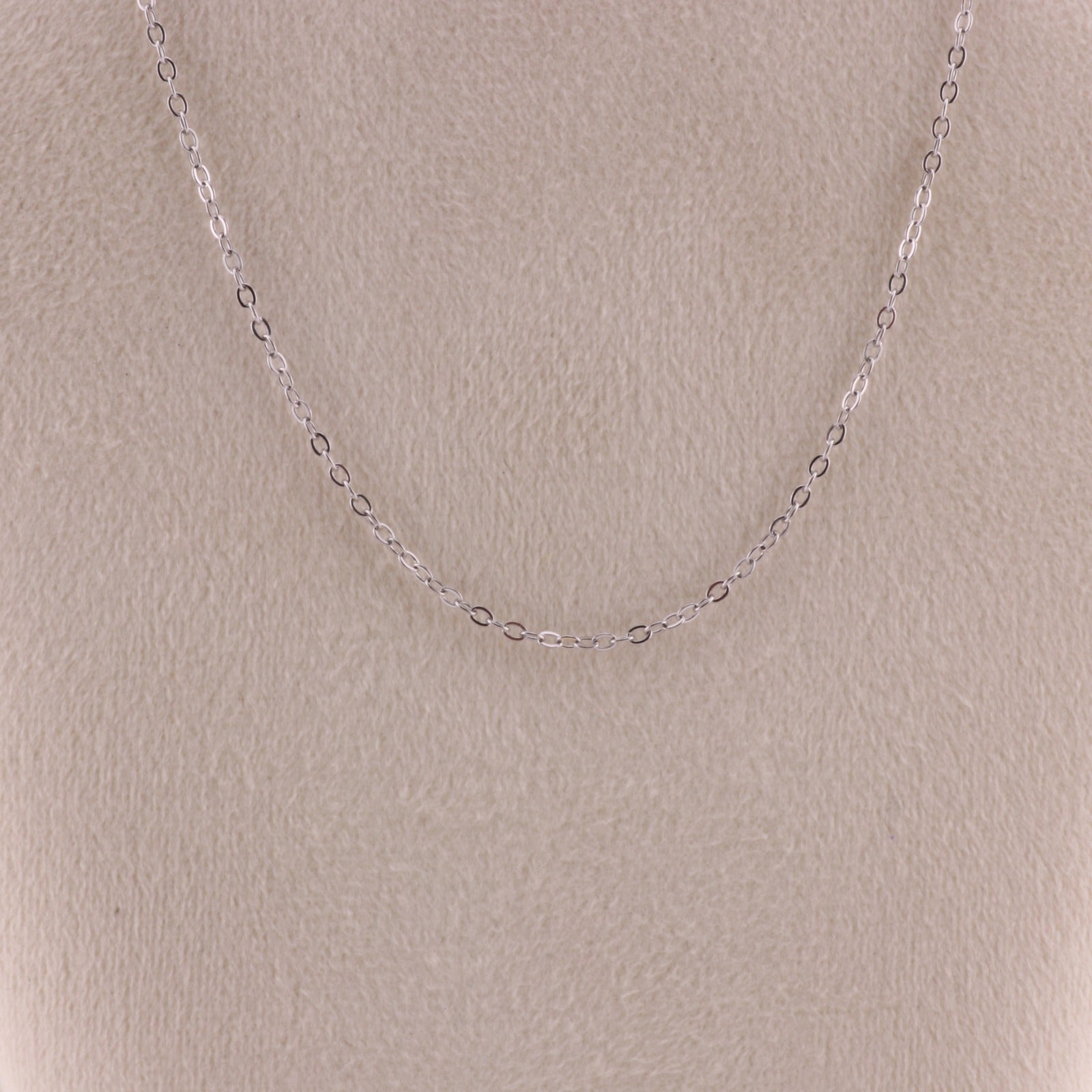 304 Stainless Steel Cable Chain Necklace, 22” with Lobster Claw Clasps, Silver Color, Pack of 50