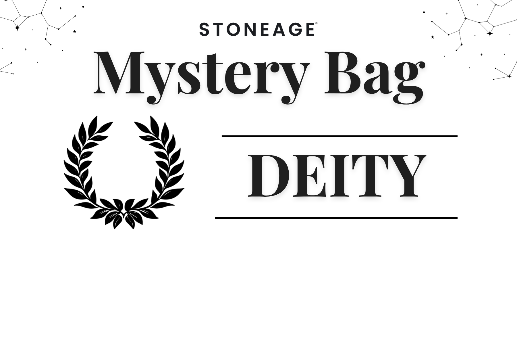 DEITY - Medium Mystery Bag Labels, 20 Pieces in a Pack