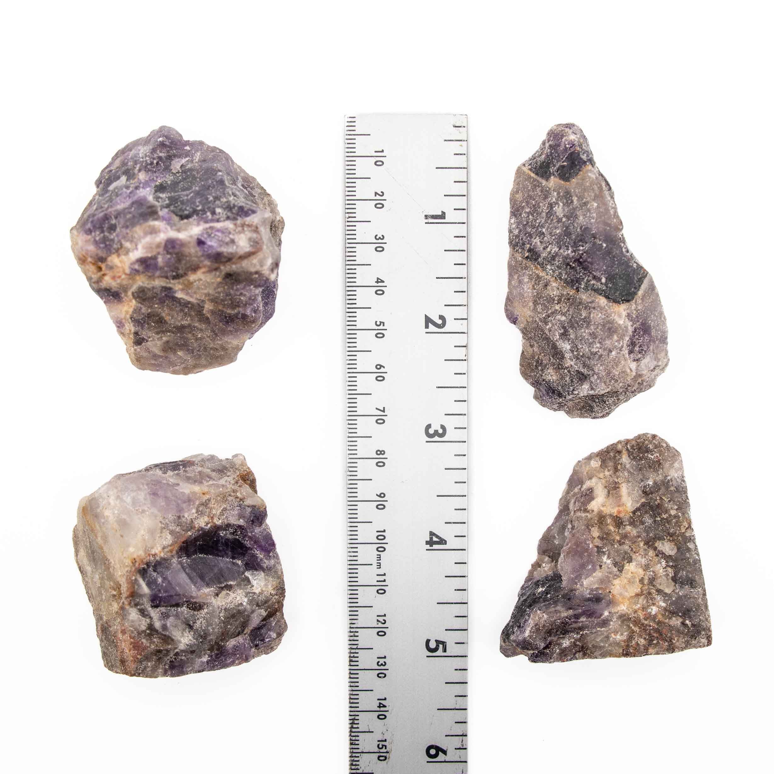 Amethyst Rough Stone, 3-5cm, 1 KG Pack