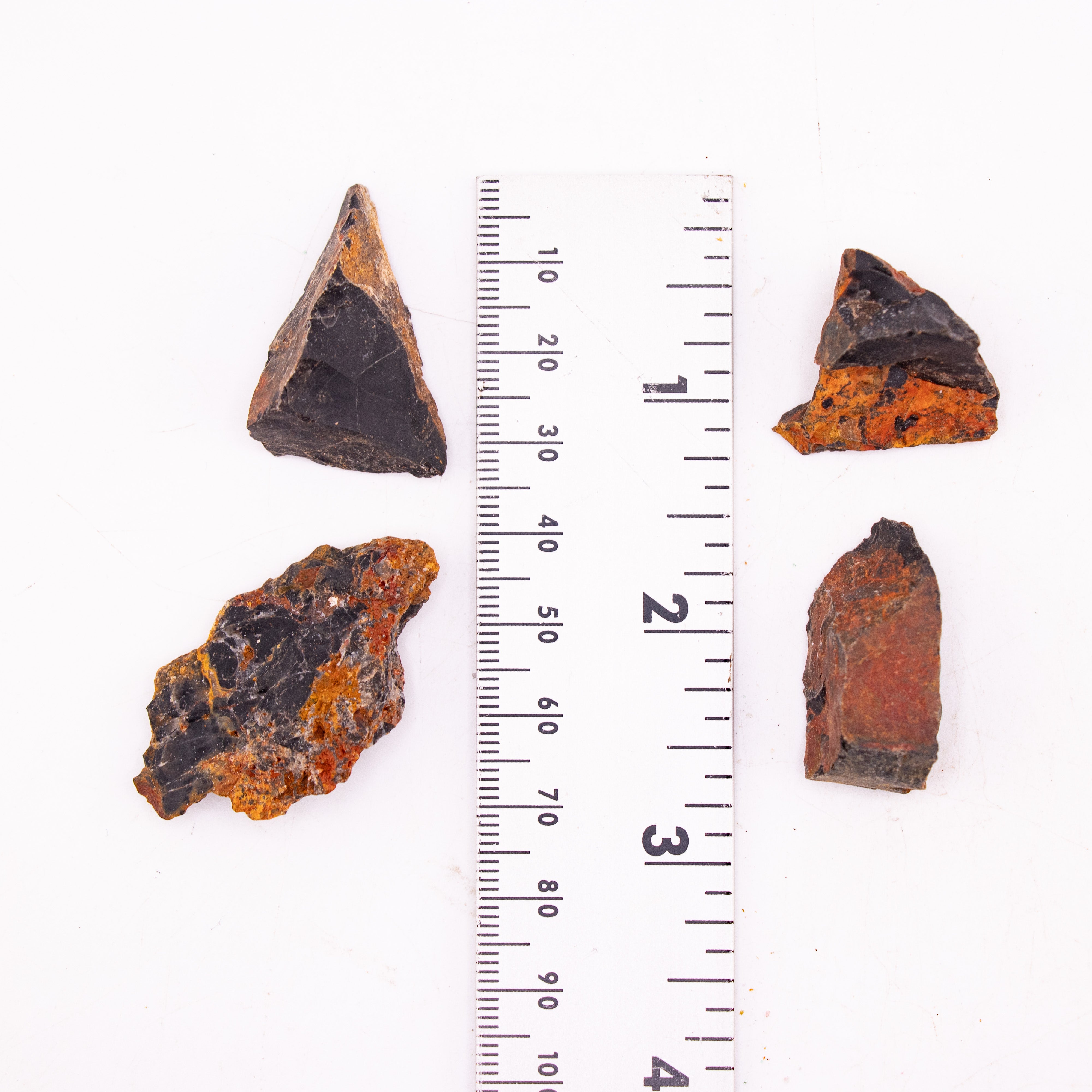 Argentina Black Onyx Rough Stone, 1-3cm, 20 Pieces in a Pack, #073