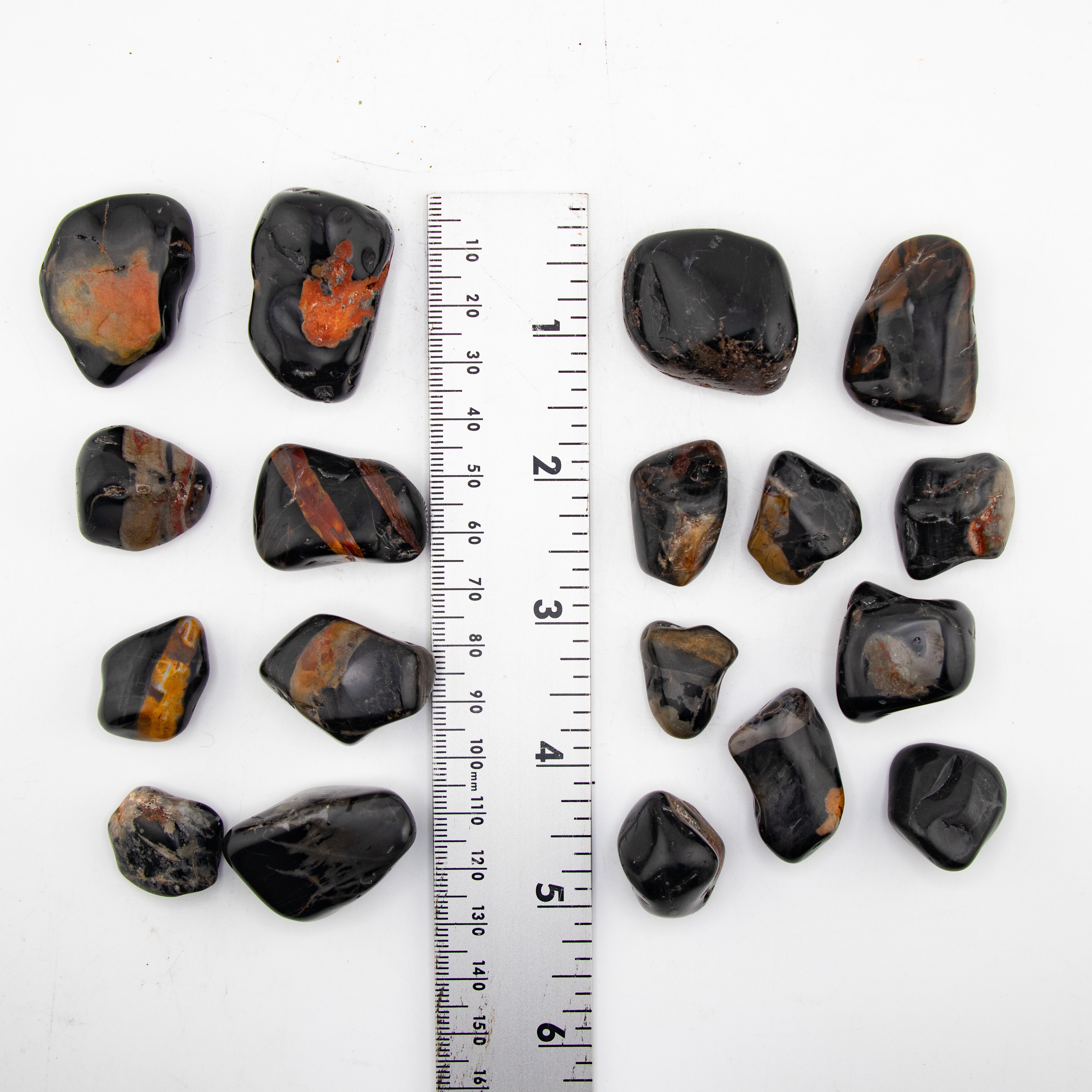 Argentina Onyx Tumbled Stone, 2-3cm, 1 Lb