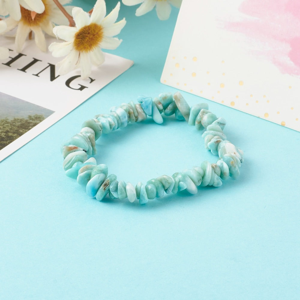 Larimar Kids Bracelet, Chipped, 5 Pieces in a Pack