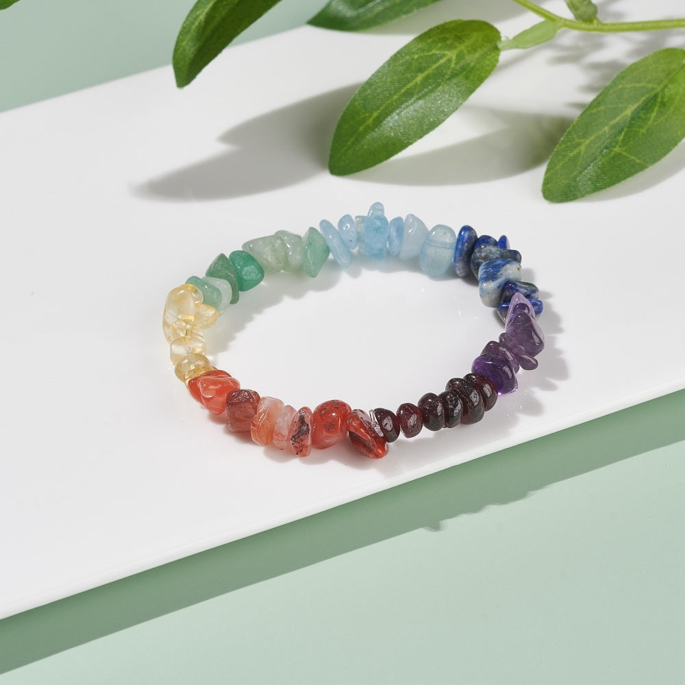 Chakra Kids Bracelet, Chipped, 5 Pieces in a Pack