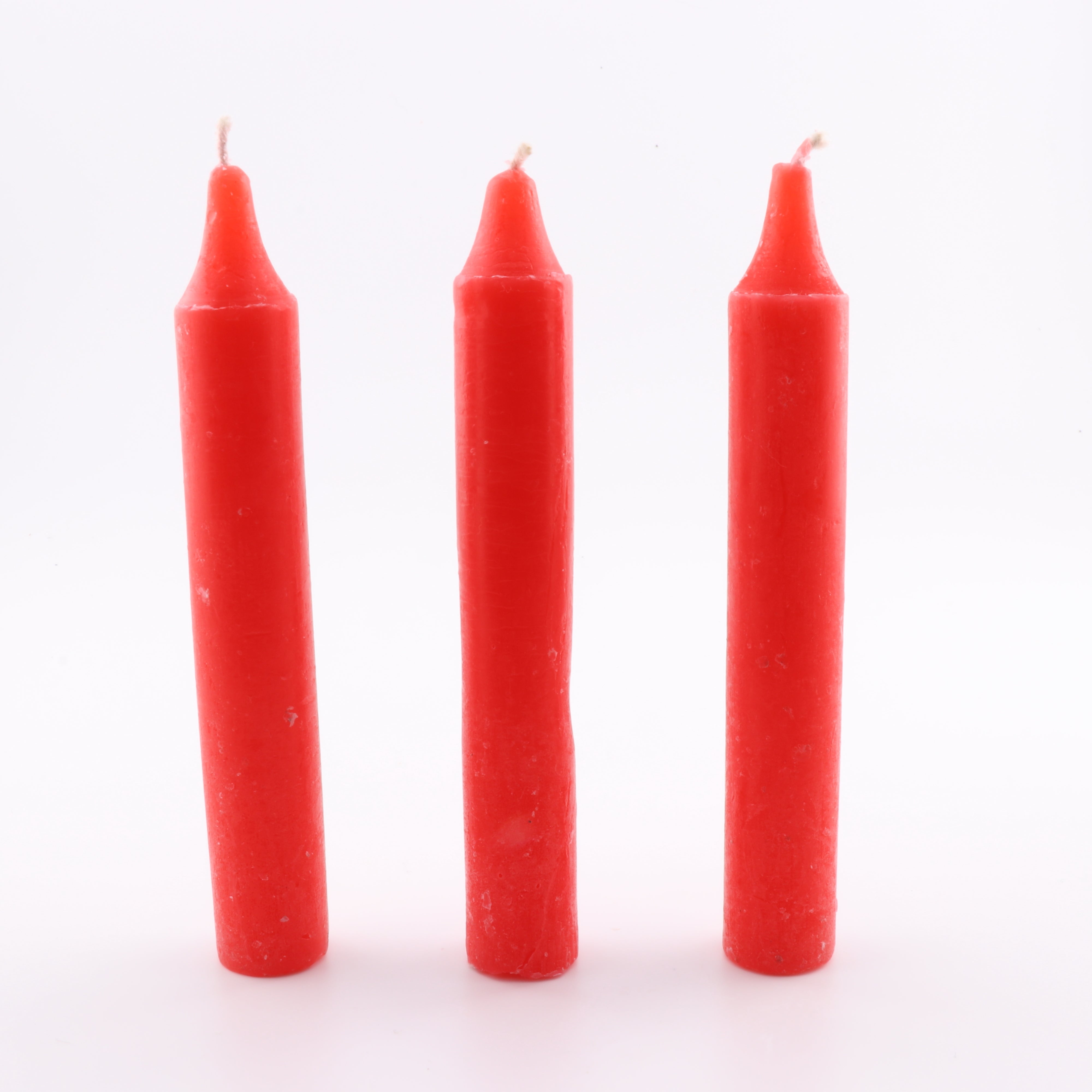 Chime Candle, Red Color, 4", 20 Pieces in a Pack