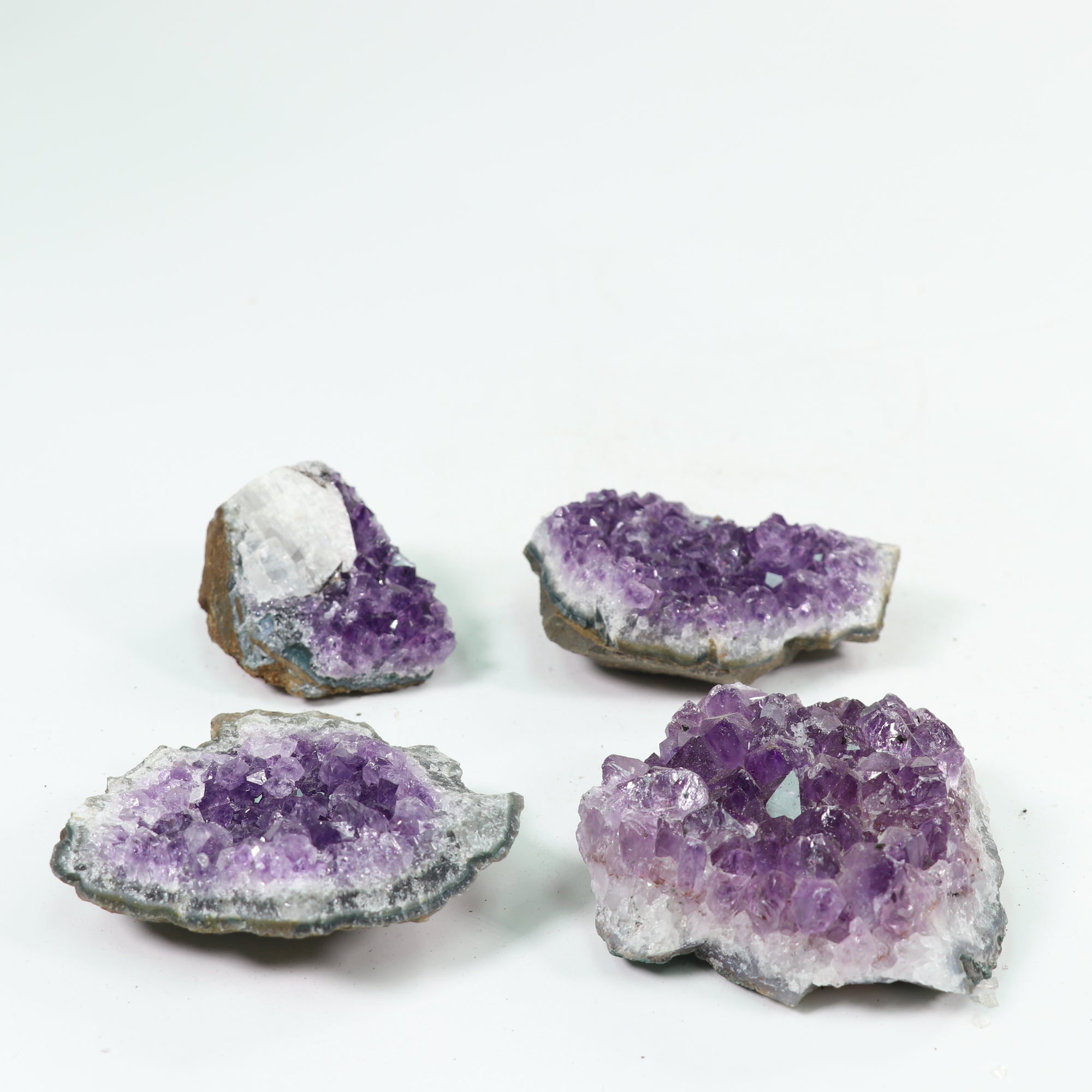 Medium Natural Amethyst Cluster, 250-500g, 5 Pieces in a Pack