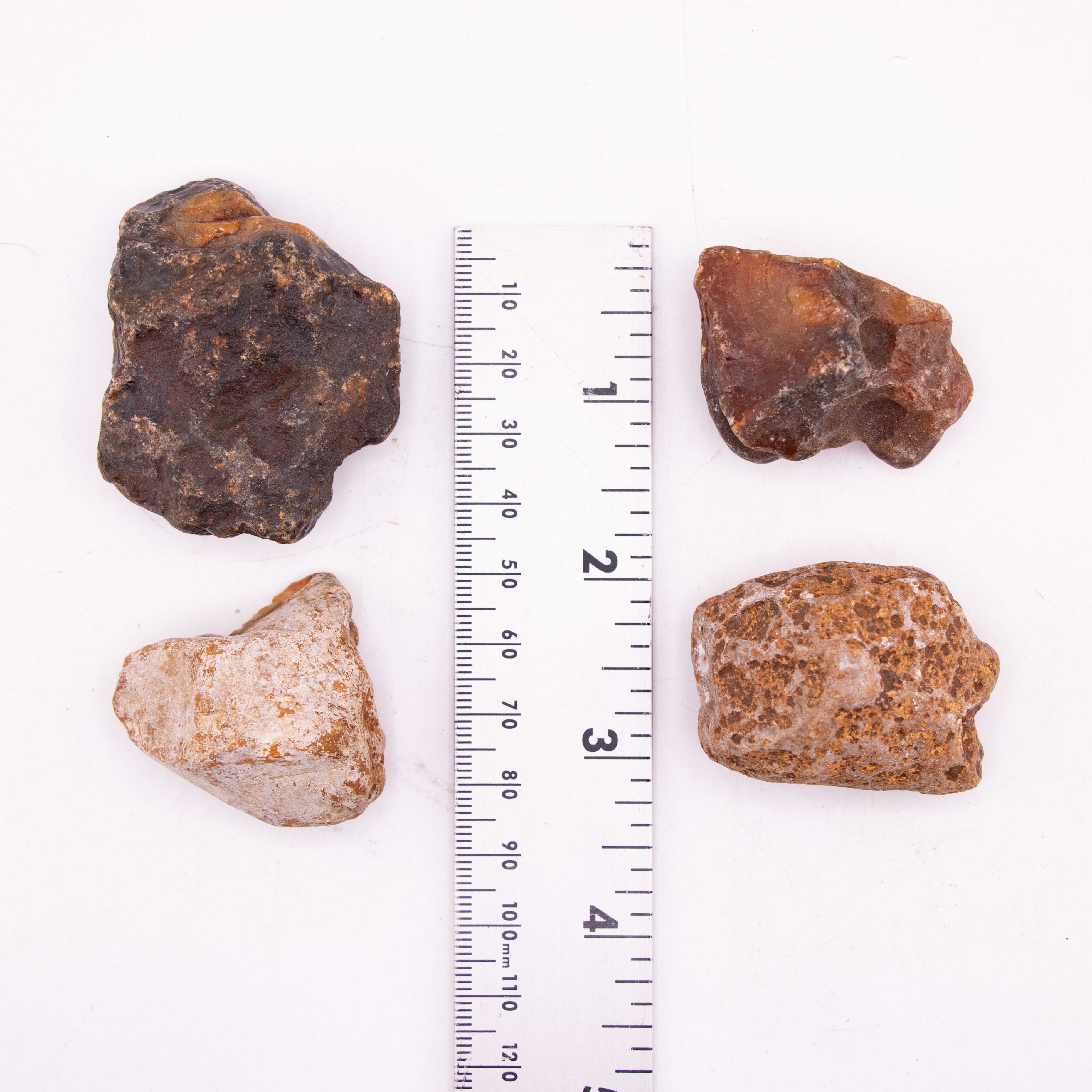 Carnelian Rough Stone, 3-6cm, 20 Pieces in a Pack, #012