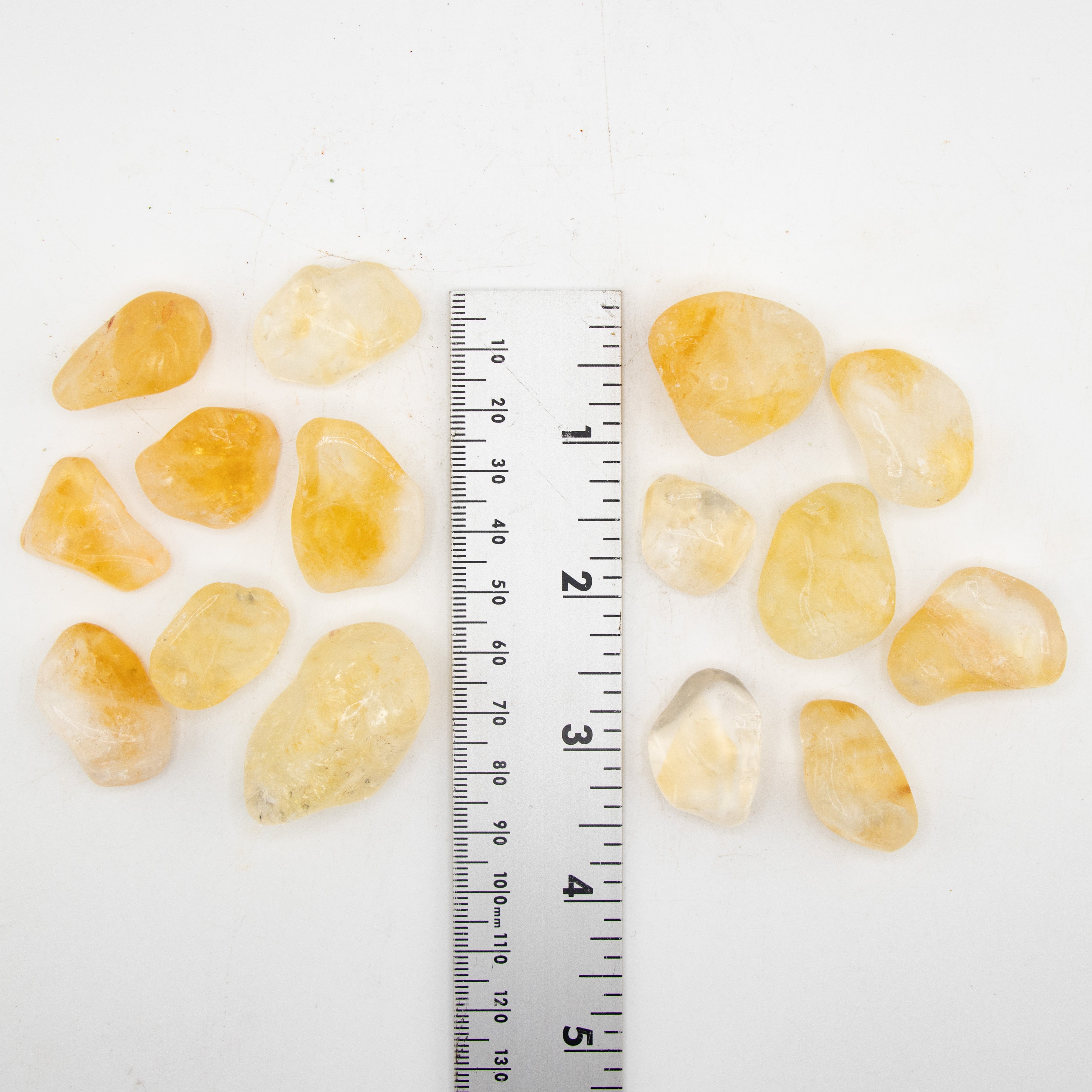 Citrine Tumbled Stone, 2-3cm, Quality A, 1 Lb